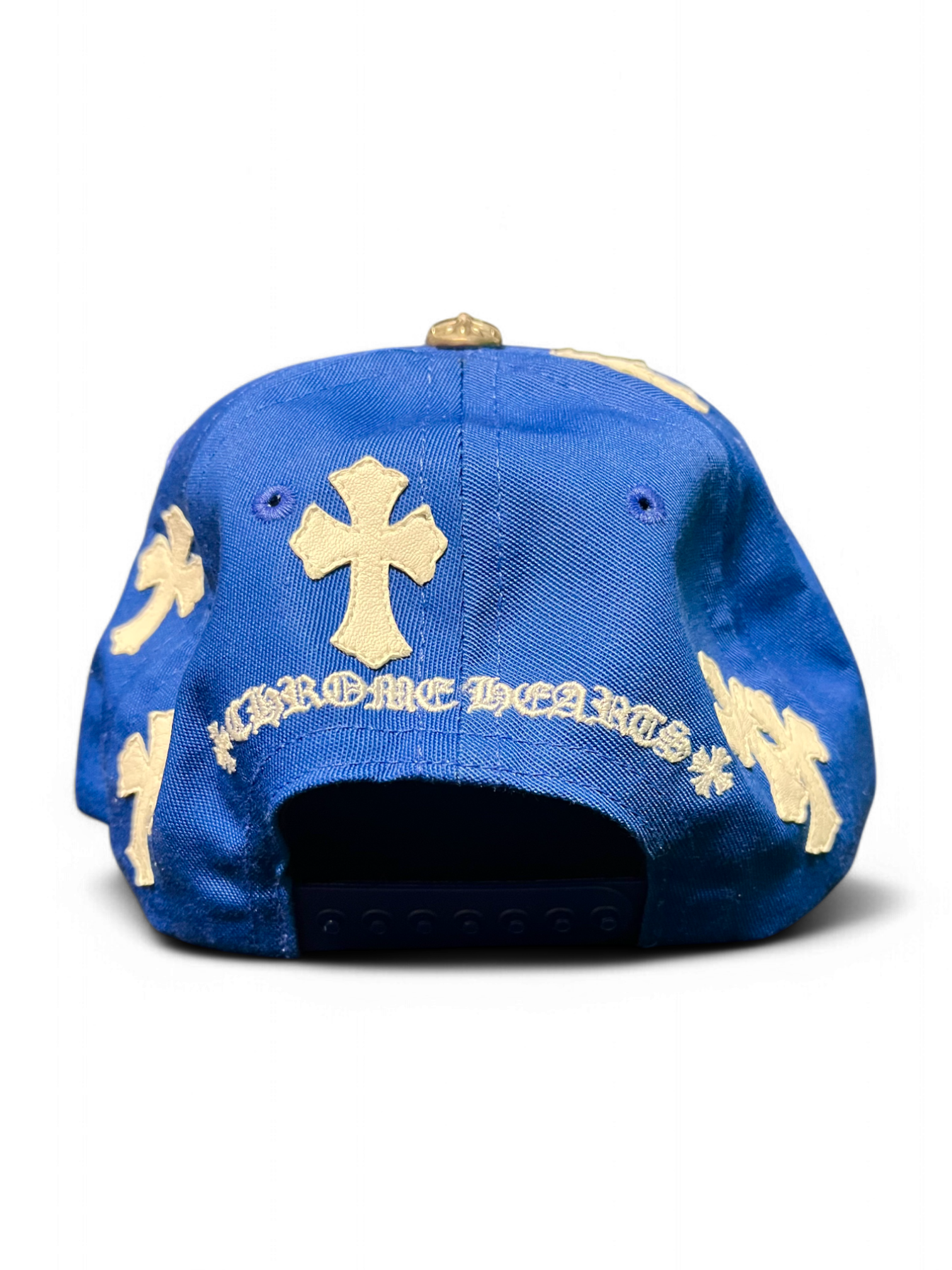 Chrome Hearts Blue Cross Patch Baseball Cap