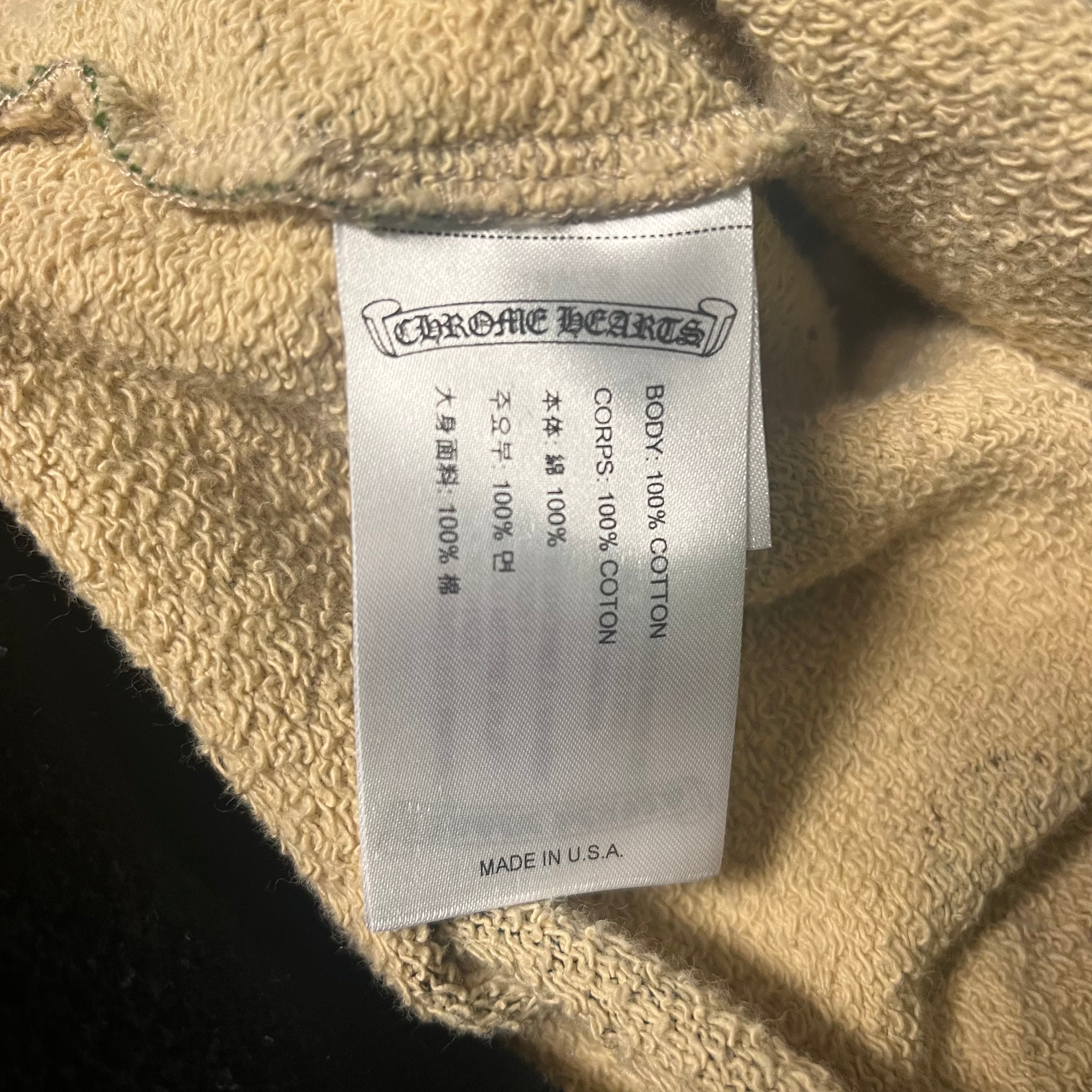 Chrome Hearts Matty Boy Camo Caution Crewneck