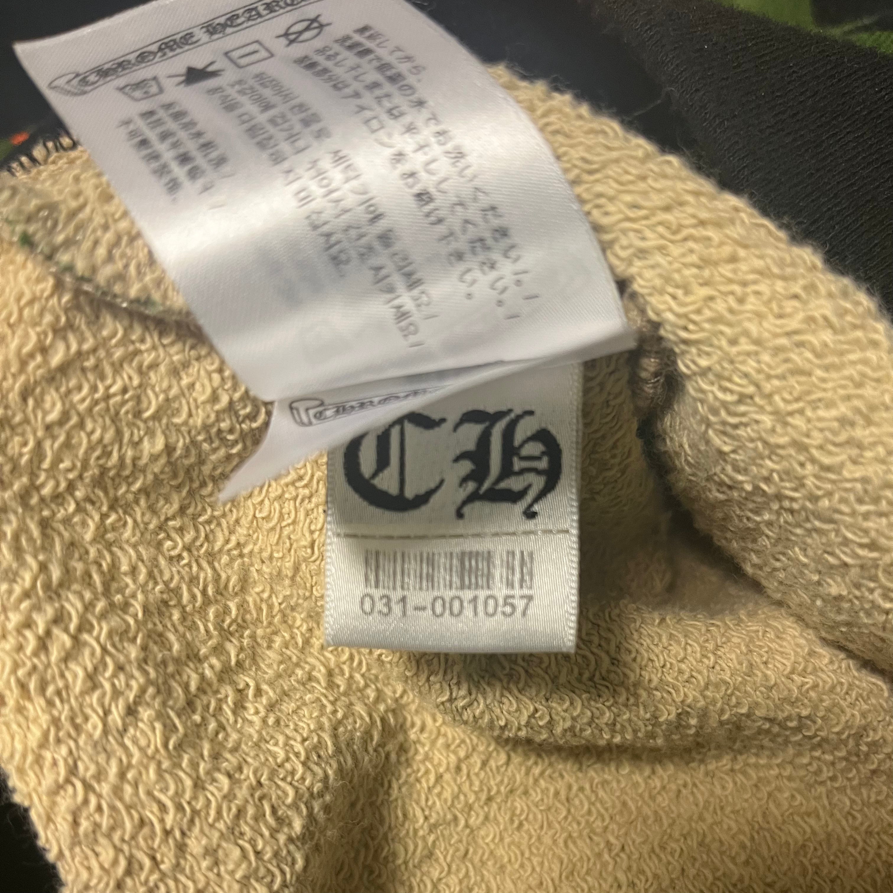 Chrome Hearts Matty Boy Camo Caution Crewneck