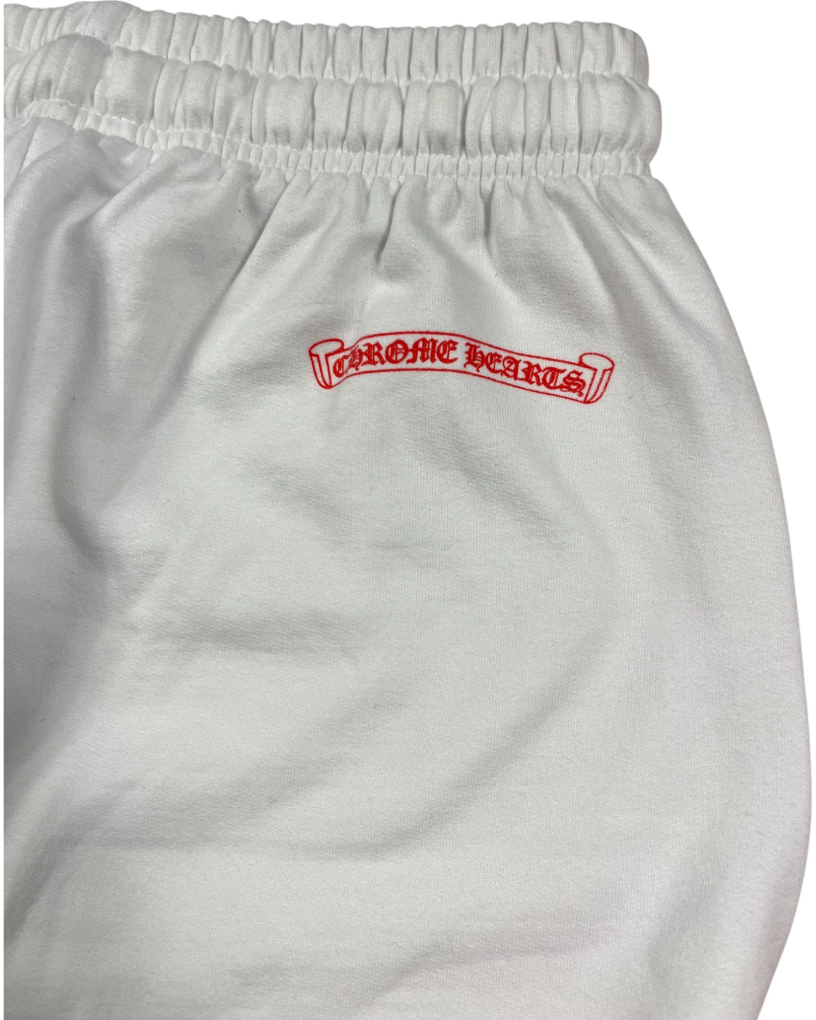 Chrome Hearts Rolling Stones Red White Sweatpants