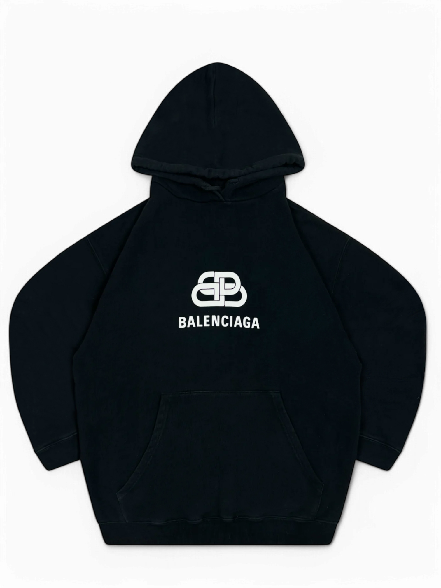 Balenciaga Black Logo Hoodie