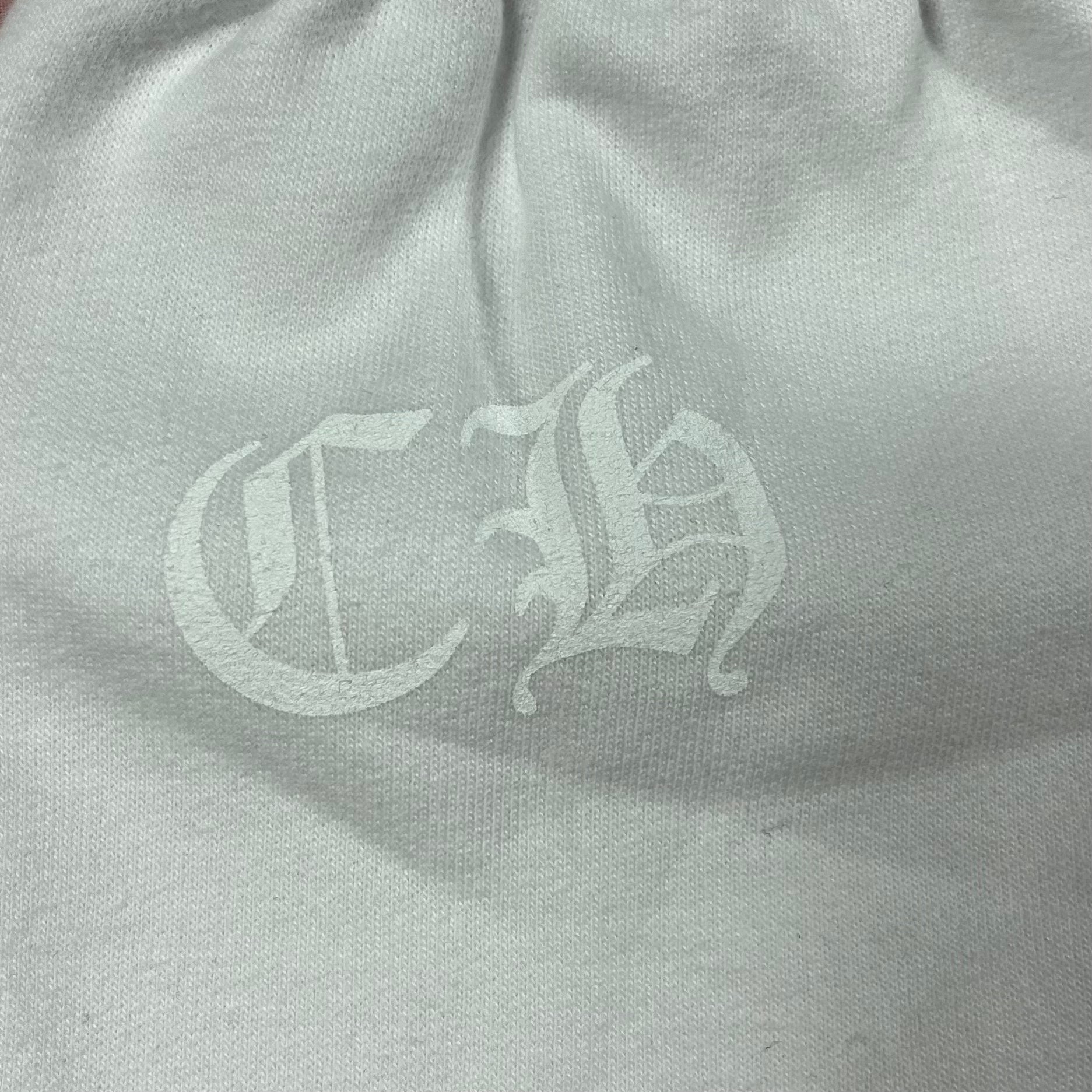 Chrome Hearts Rolling Stones Blue White Sweatpants