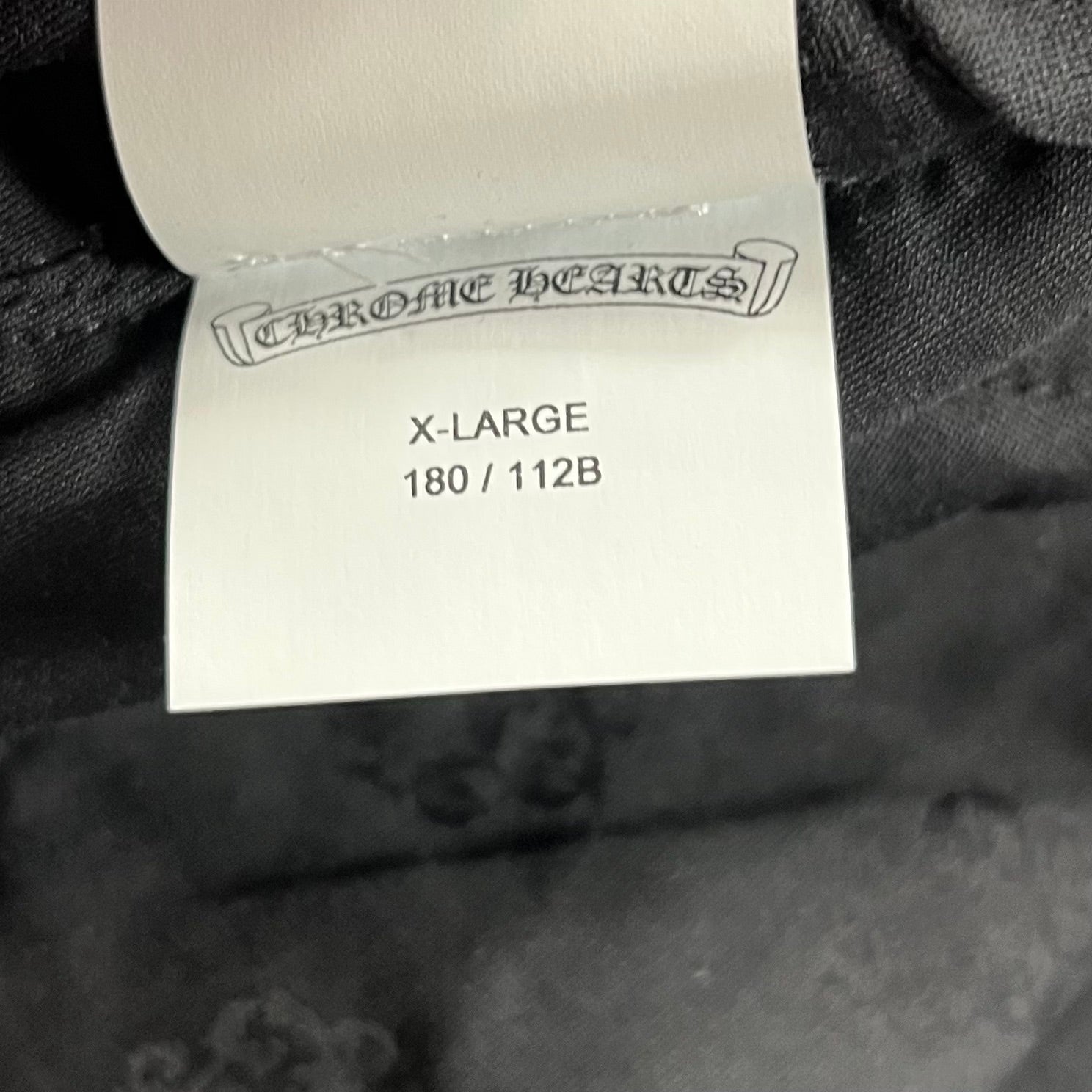 Chrome Hearts Blue Padded Flannel Jacket