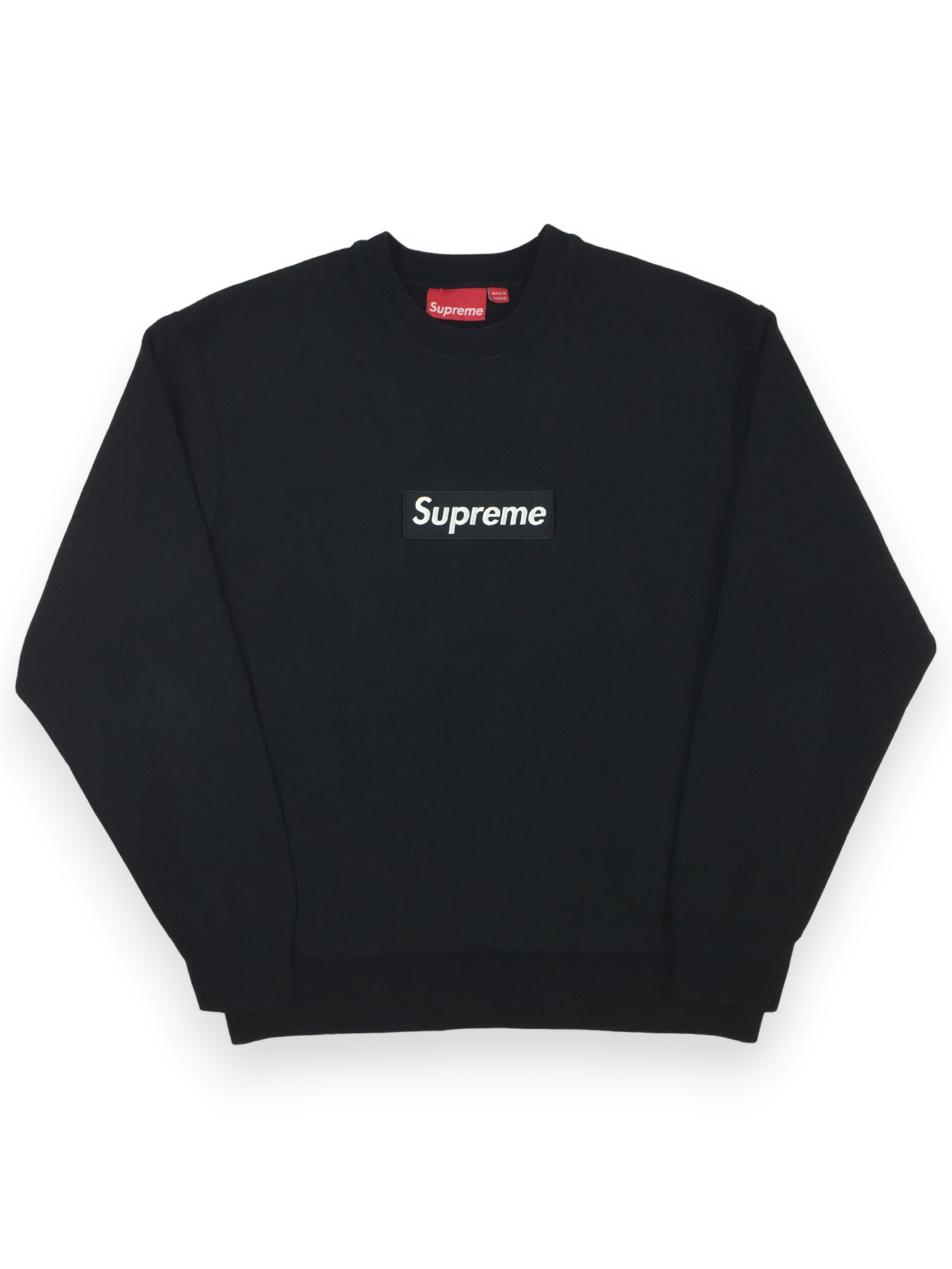2003 Supreme Black Box Logo Crewneck