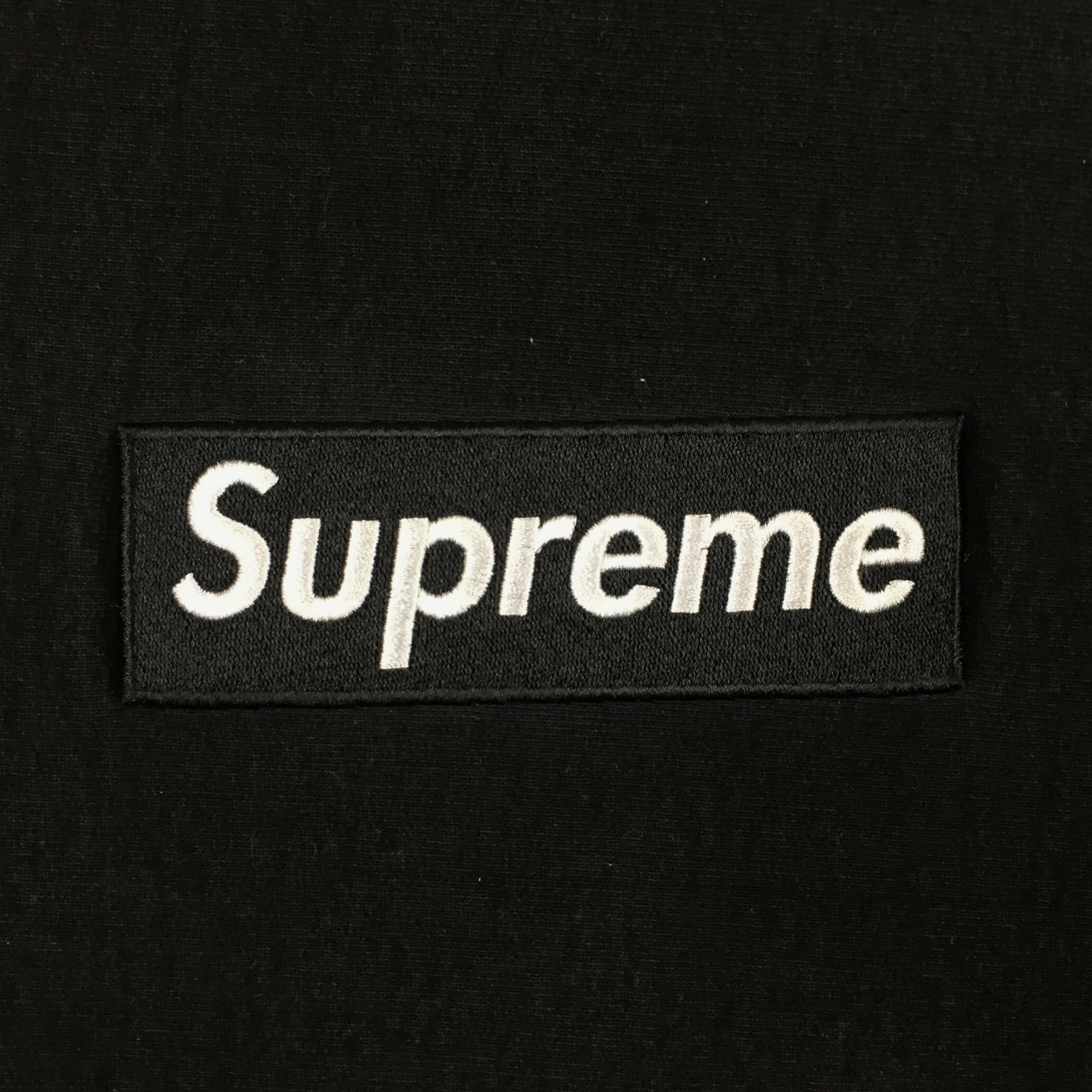 2003 Supreme Black Box Logo Crewneck