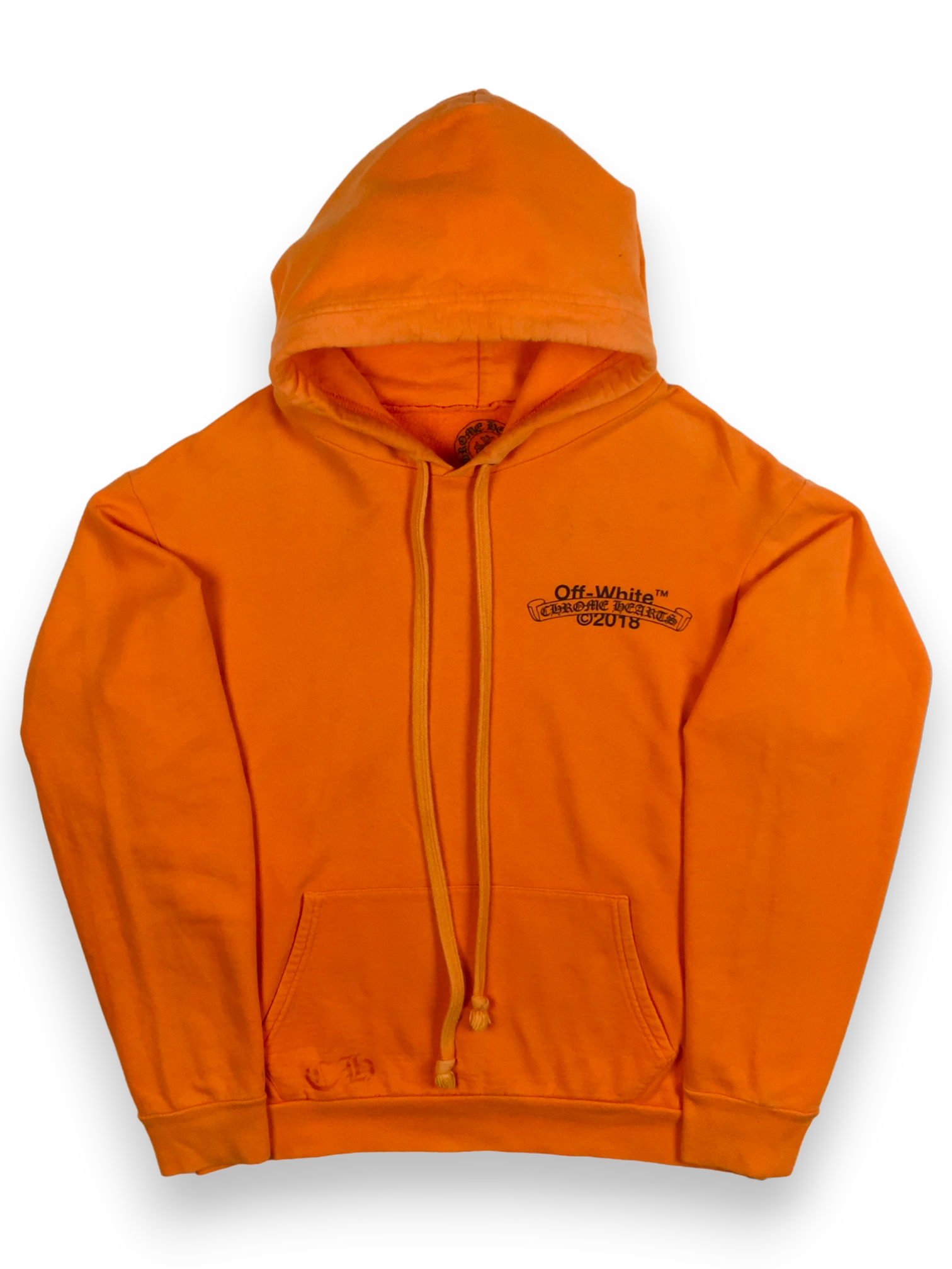 Chrome Hearts x Off-White Orange Hoodie