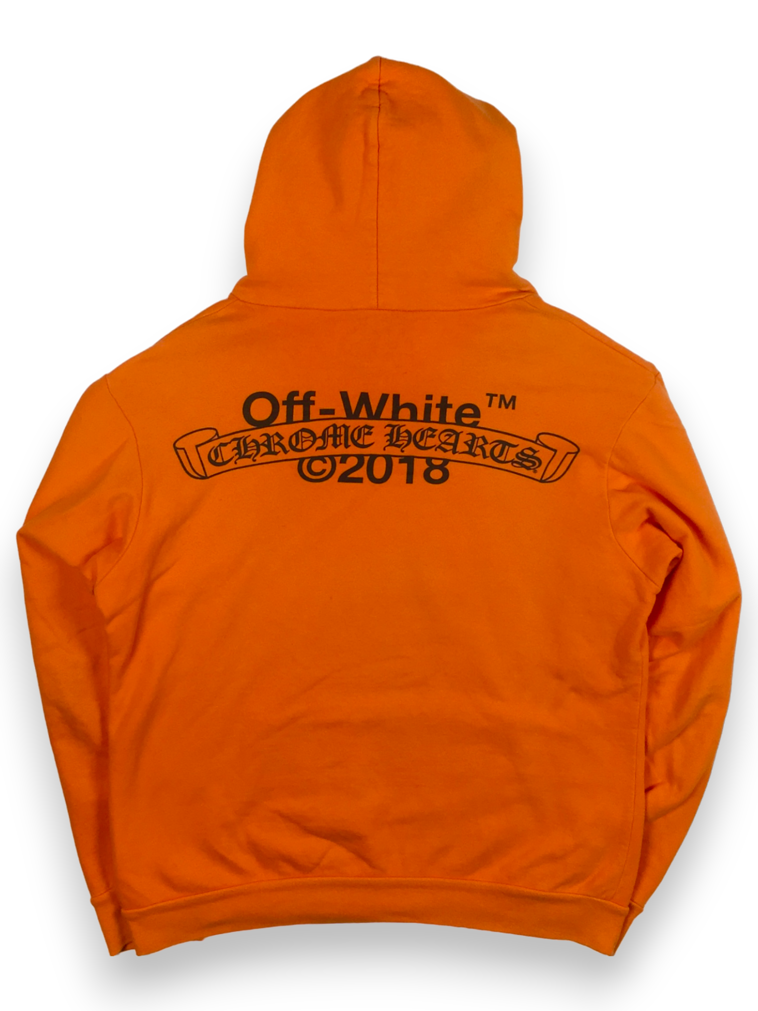 Chrome Hearts x Off-White Orange Hoodie