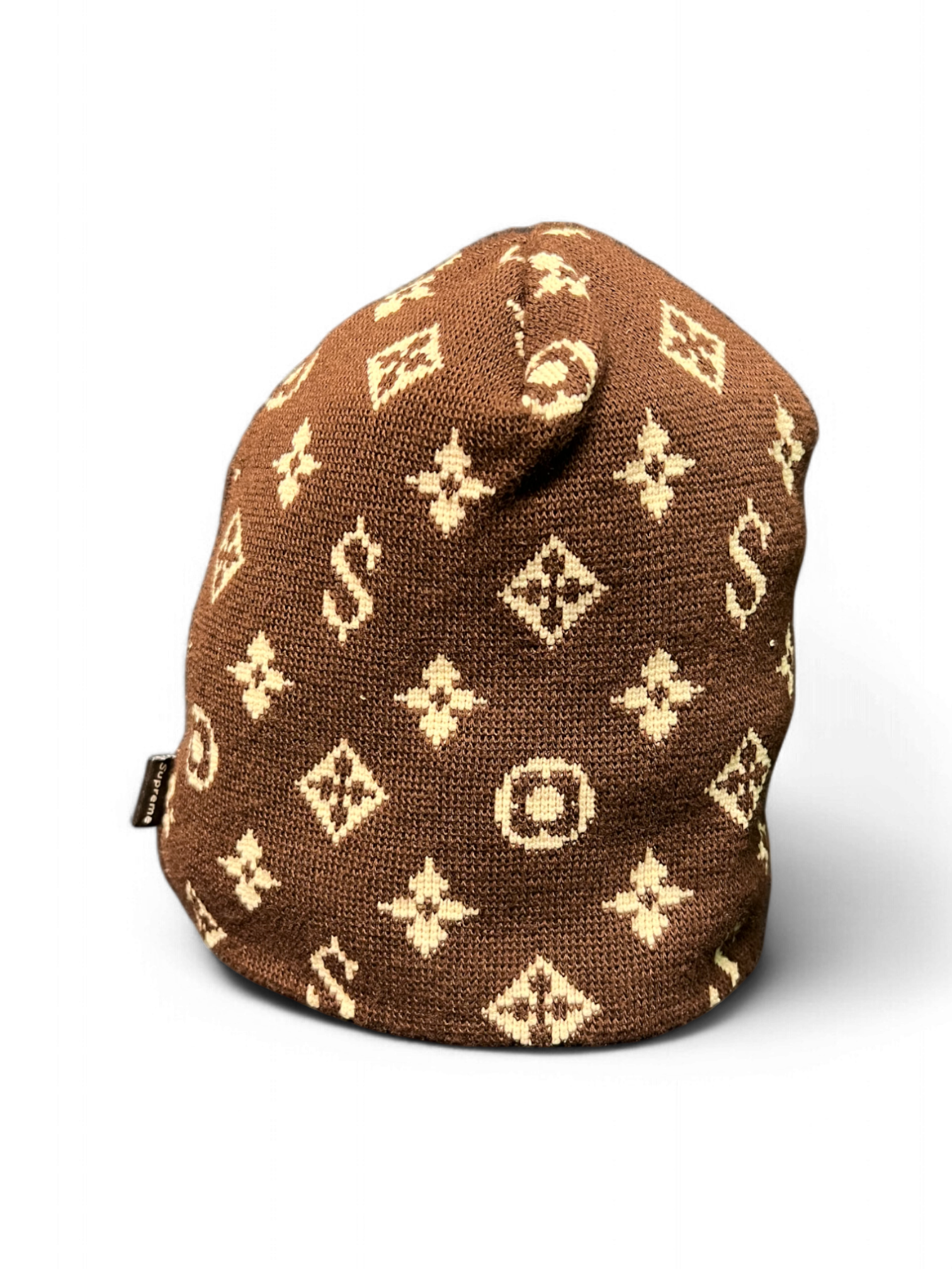 2000 Supreme LV Monogram Brown Beanie