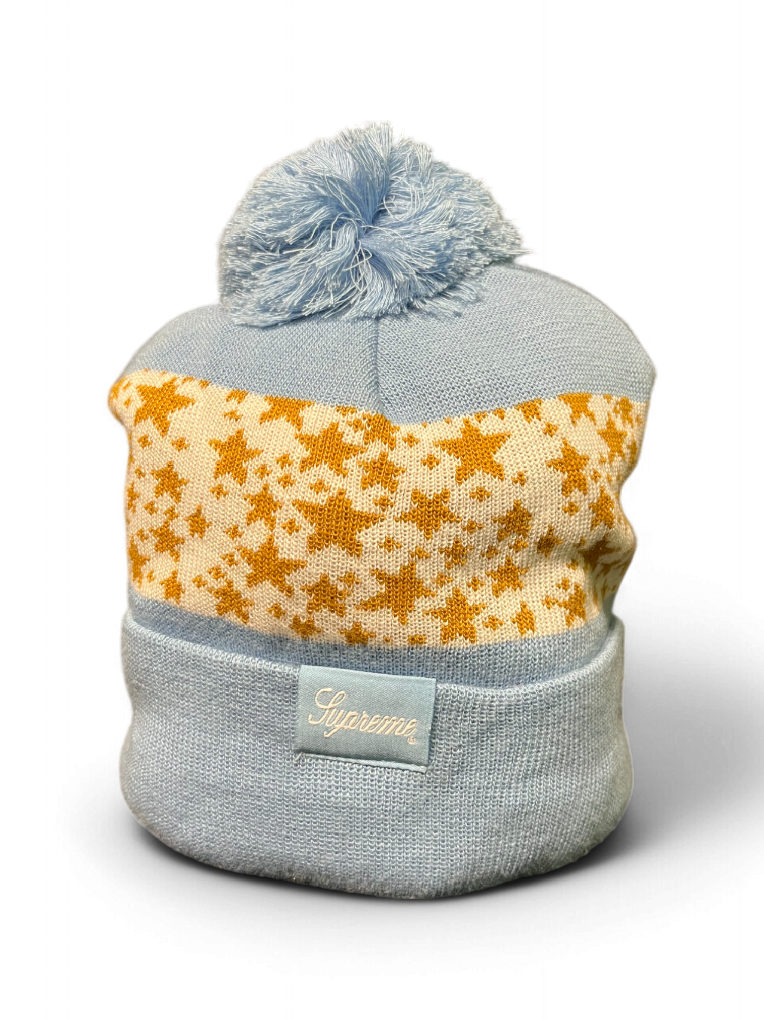 2003 Supreme x Nike SB Blue Stars Beanie