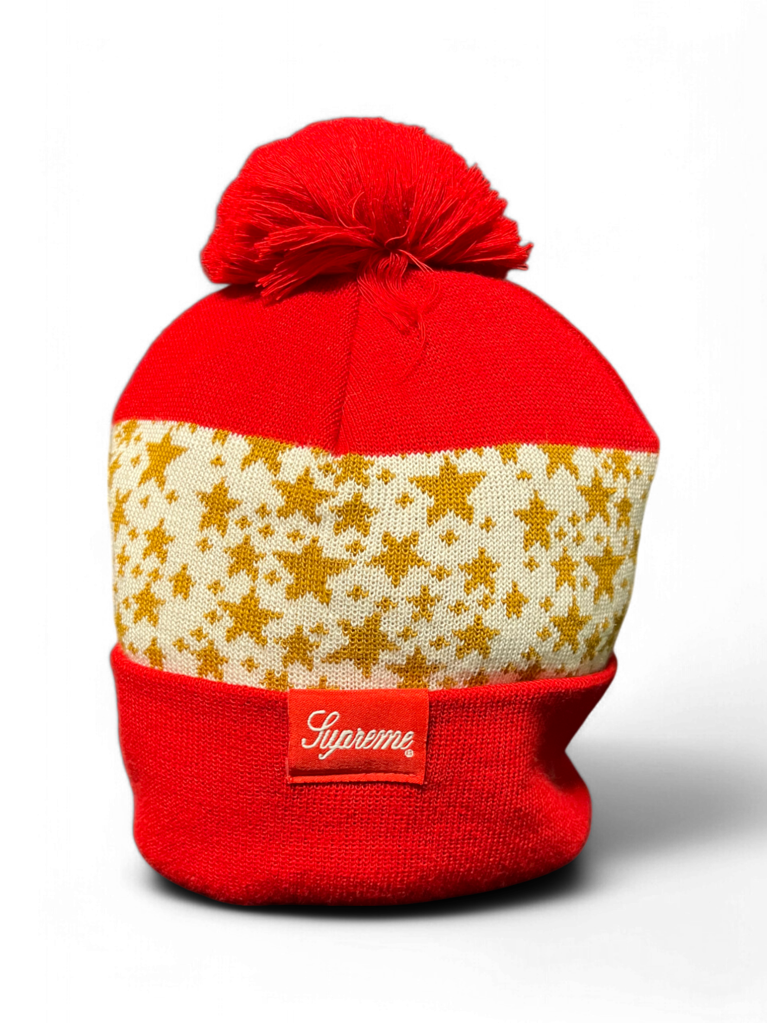 2003 Supreme x Nike SB Red Stars Beanie