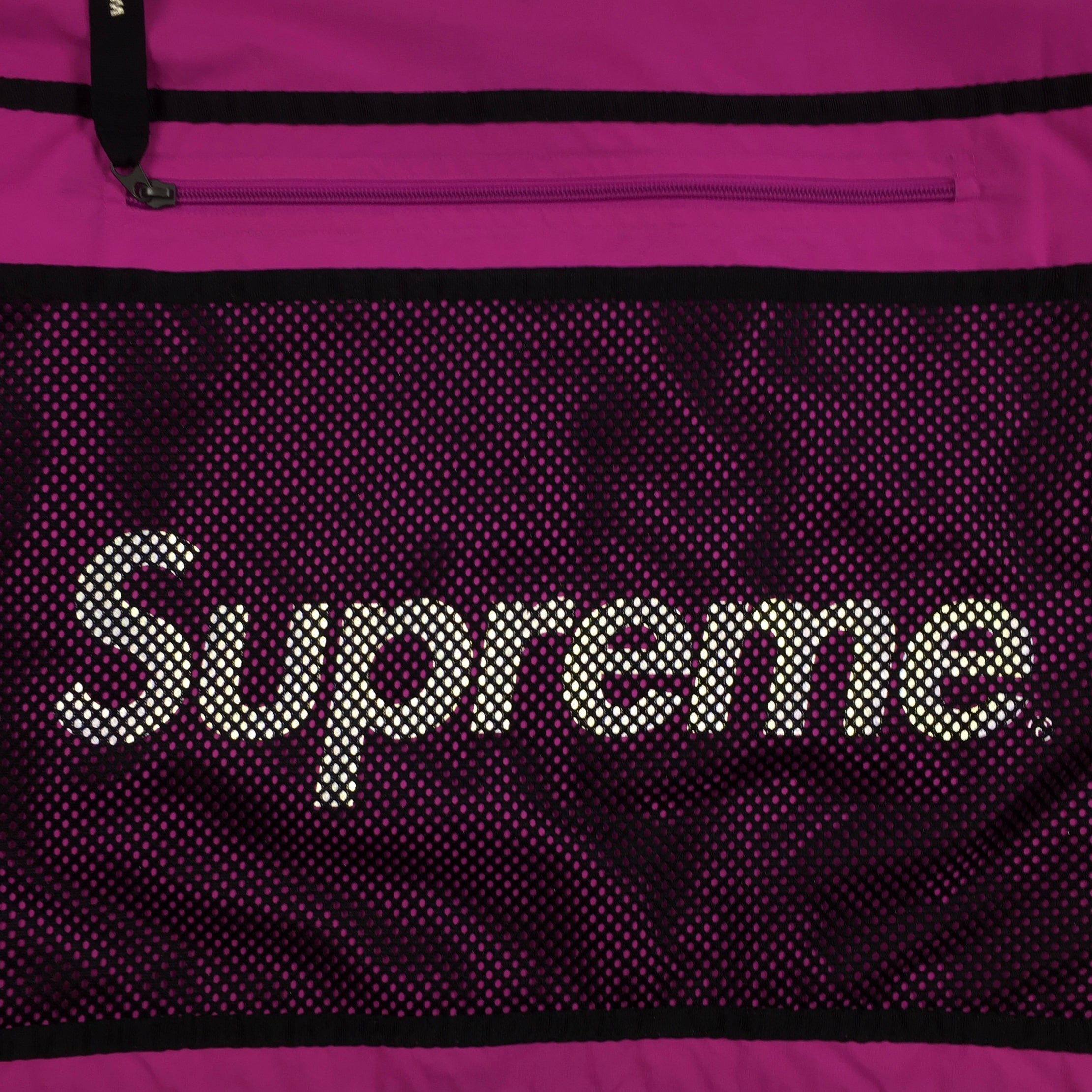 2017 Supreme x NIKE Pink 3M Trail Running Jacket