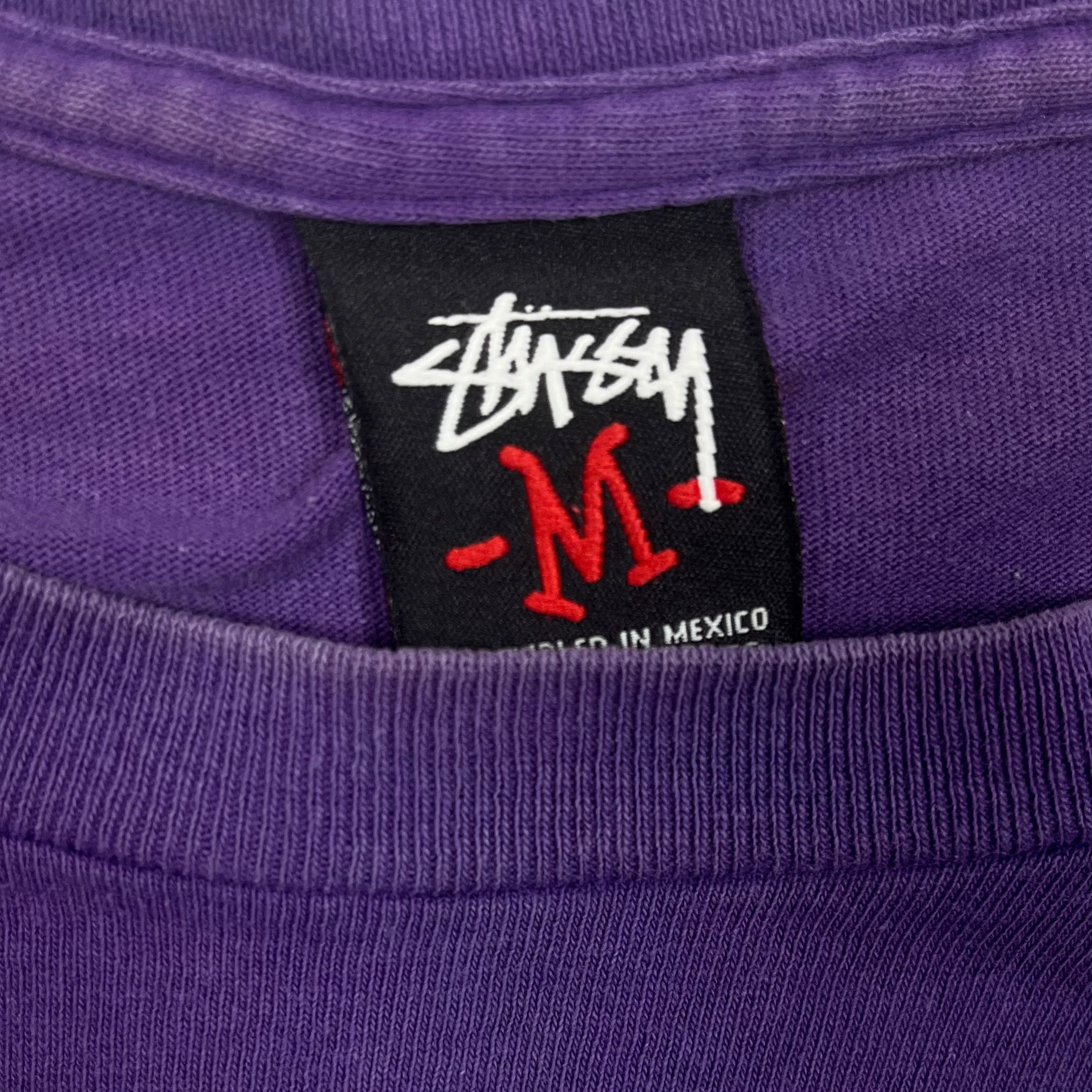 Stüssy Vintage Purple Logo Tee