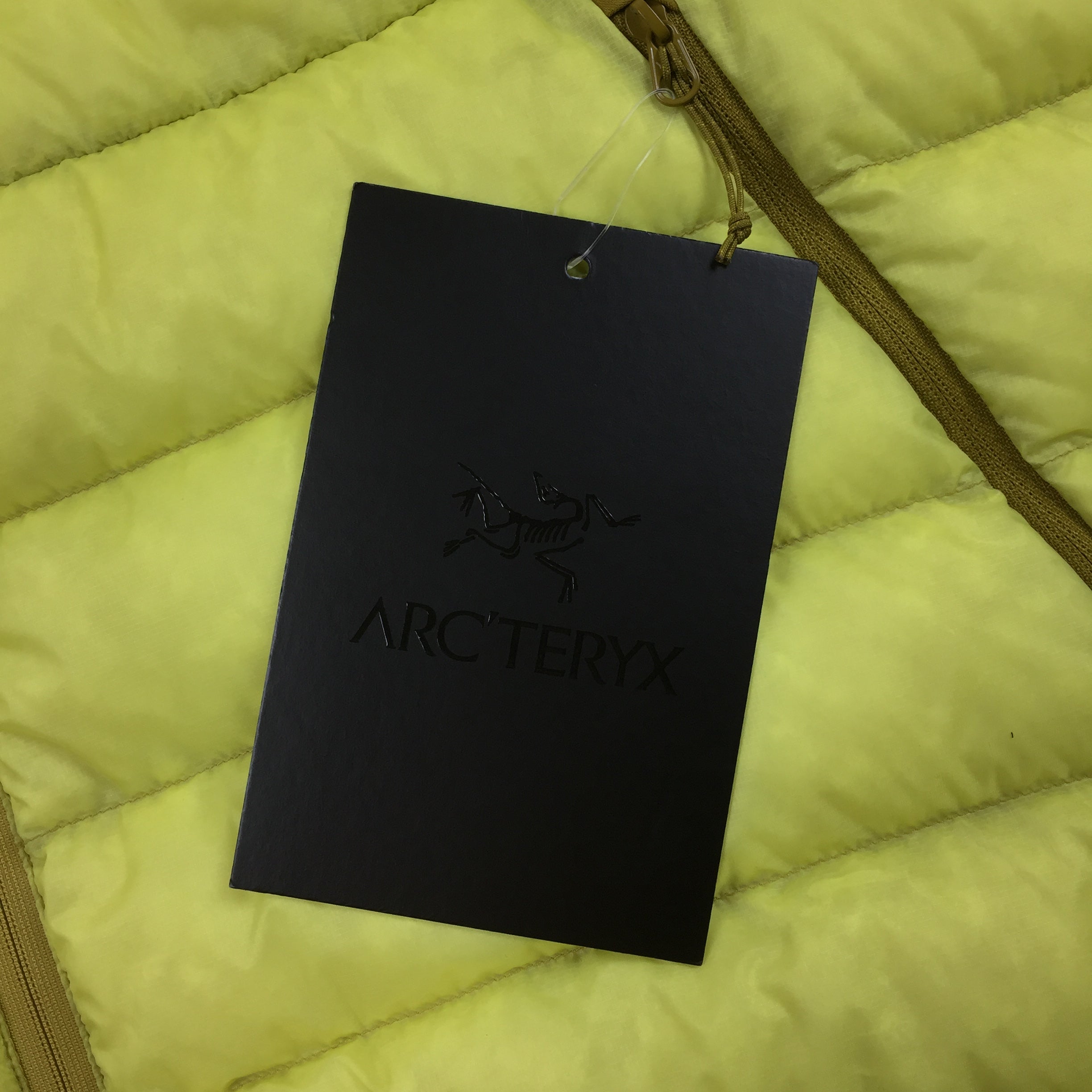 Arcteryx Yellow Cerium LT Hoody