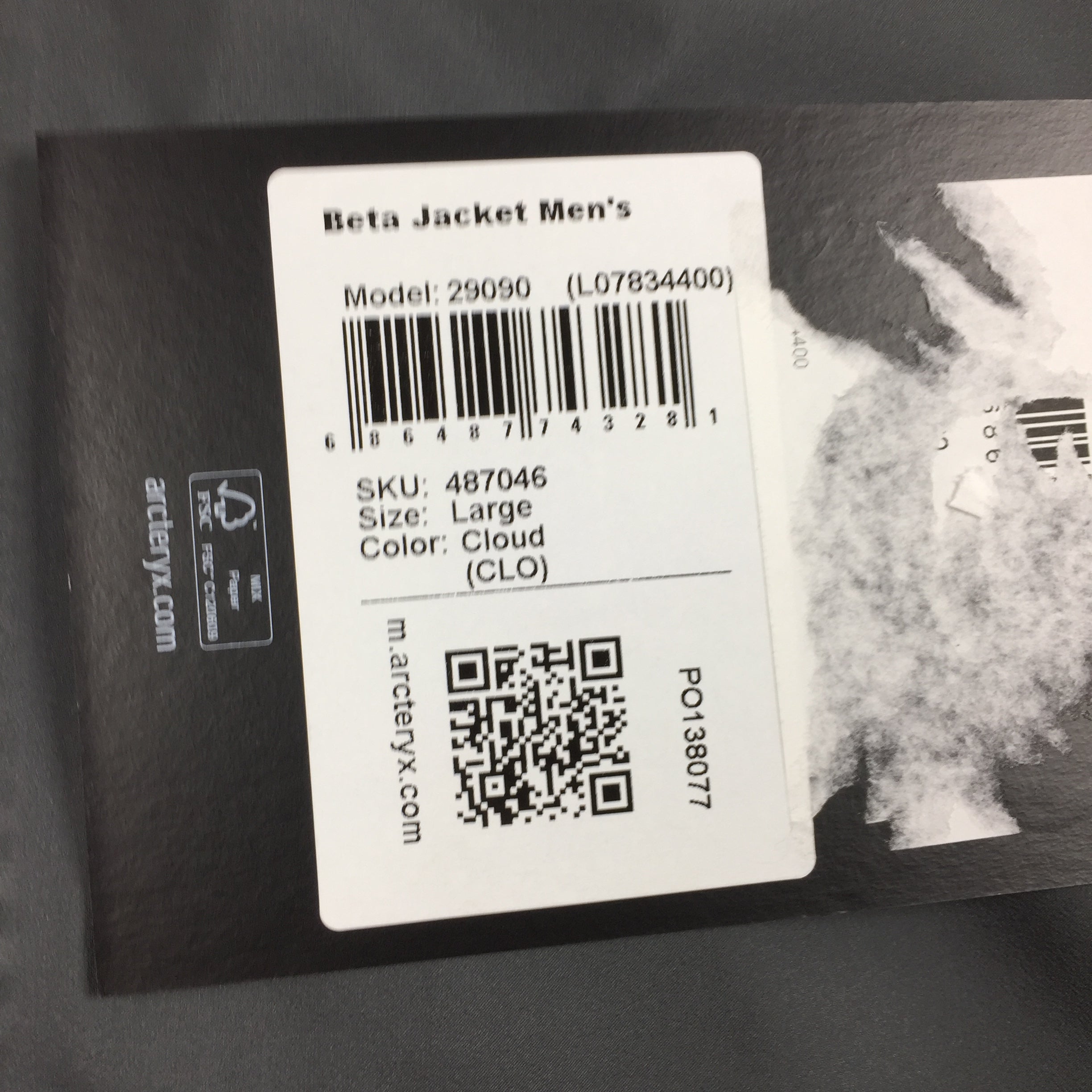 Arcteryx Grey Beta