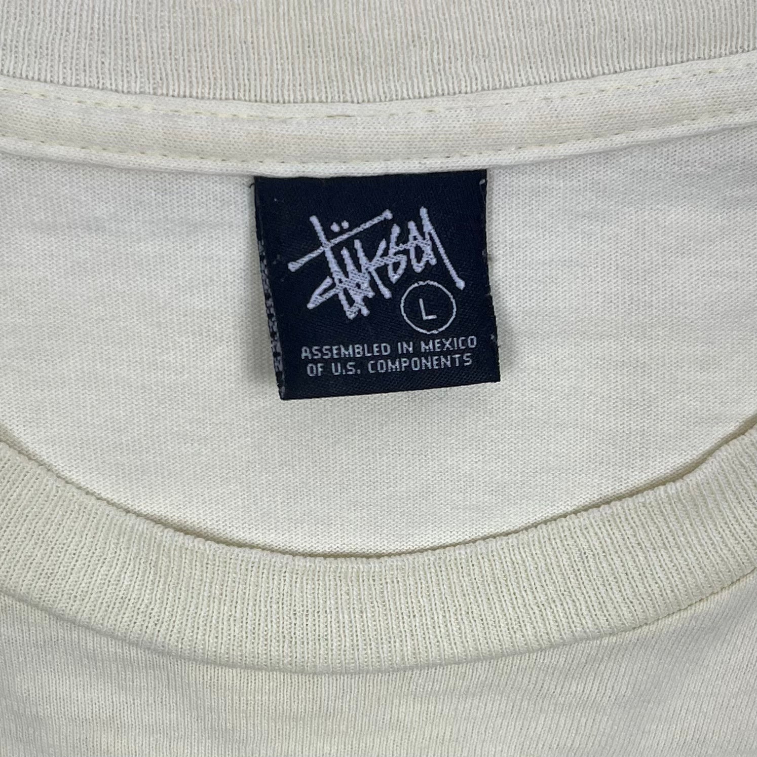 Stussy Vintage Cream Stay Strong Tee