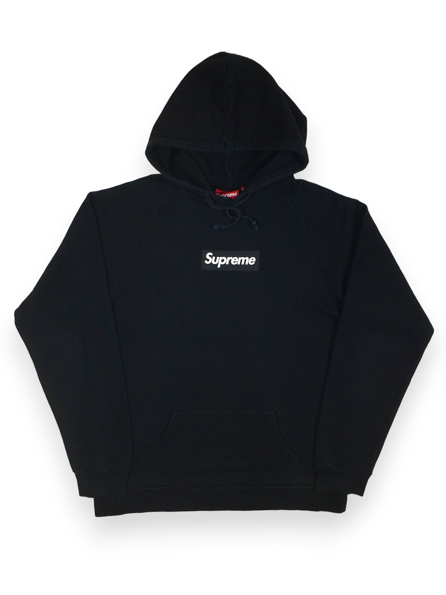2006 Supreme Screenprint Black Box Logo Hoodie
