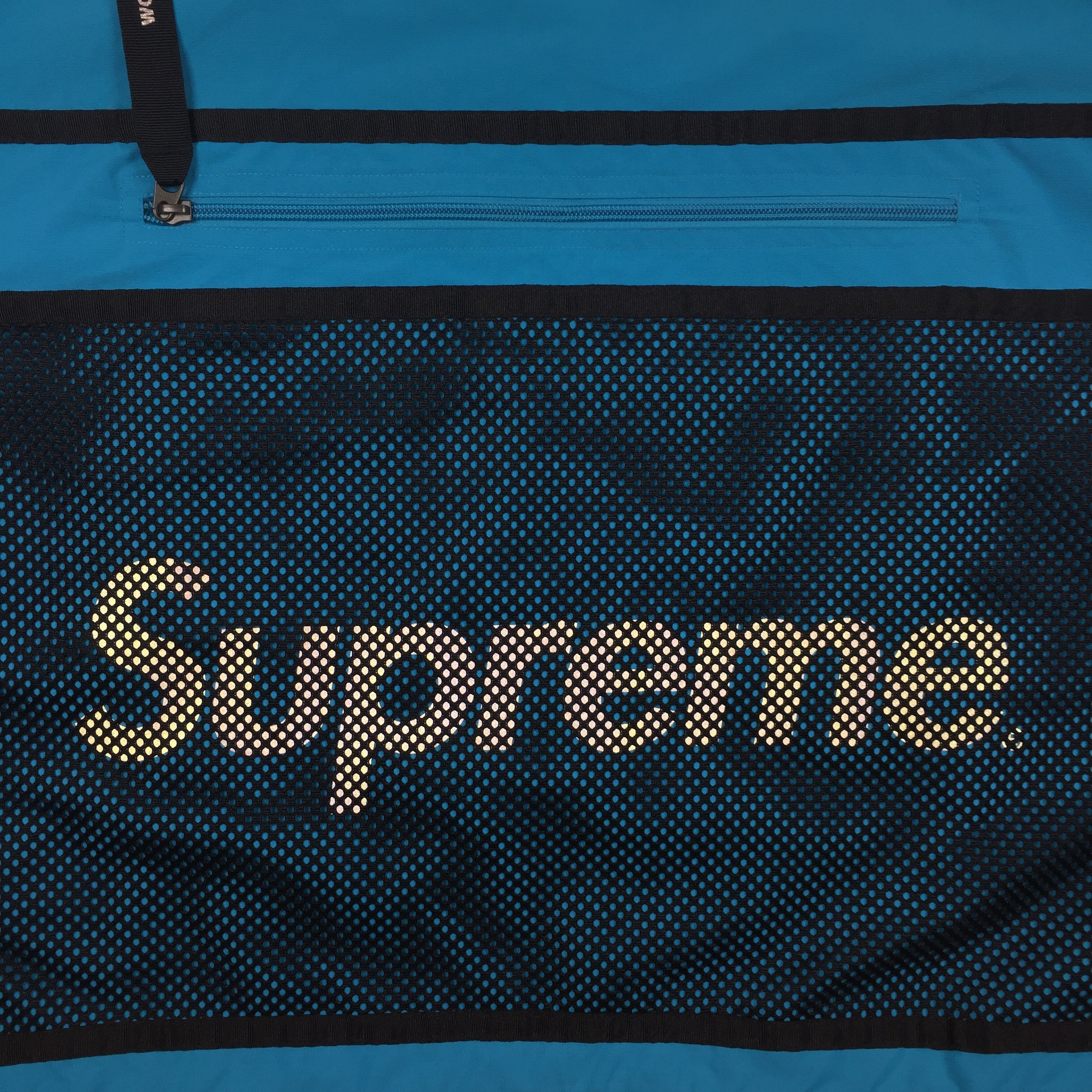 2017 Supreme x NIKE Blue 3M Trail Running Jacket