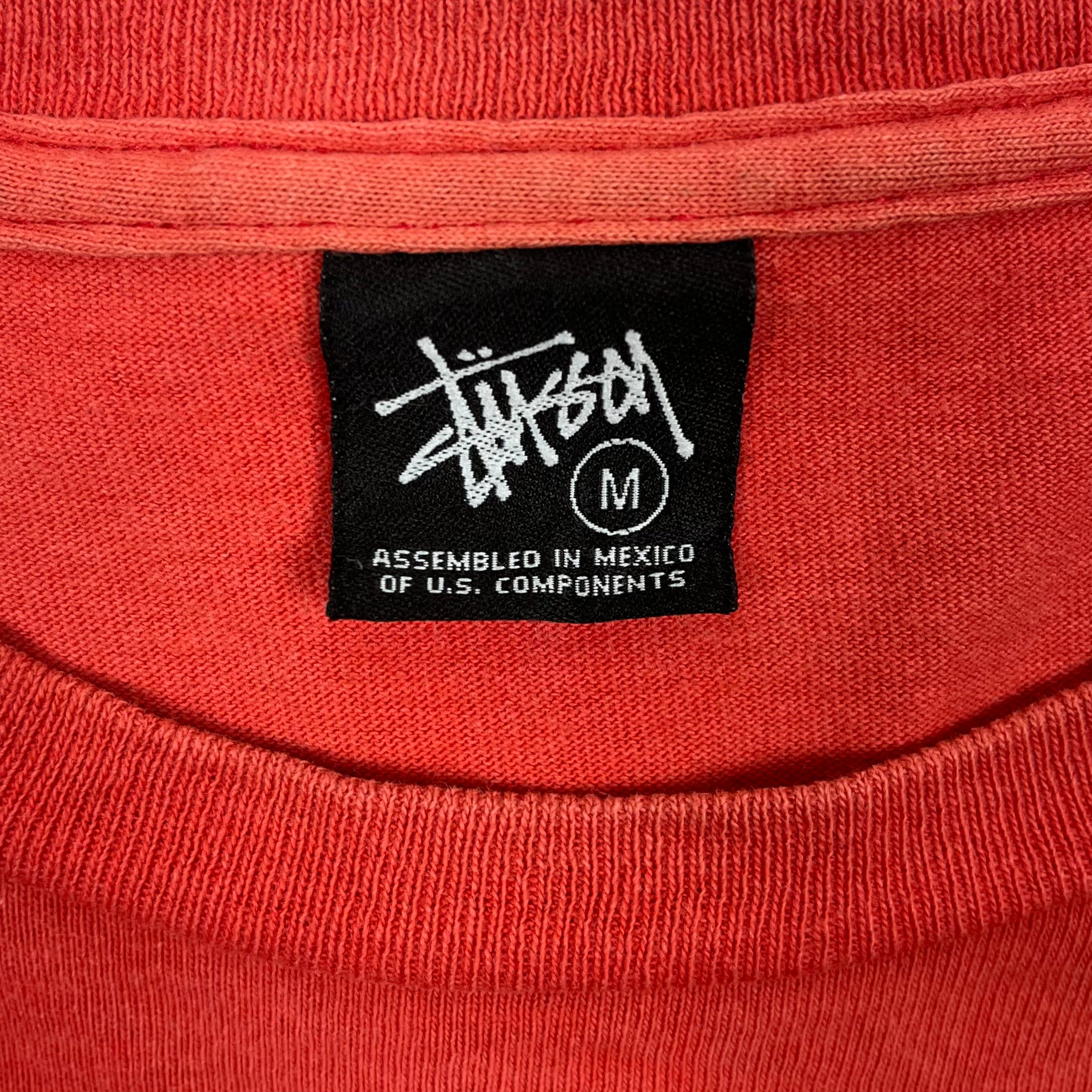 Stussy Vintage Orange Hands Tee