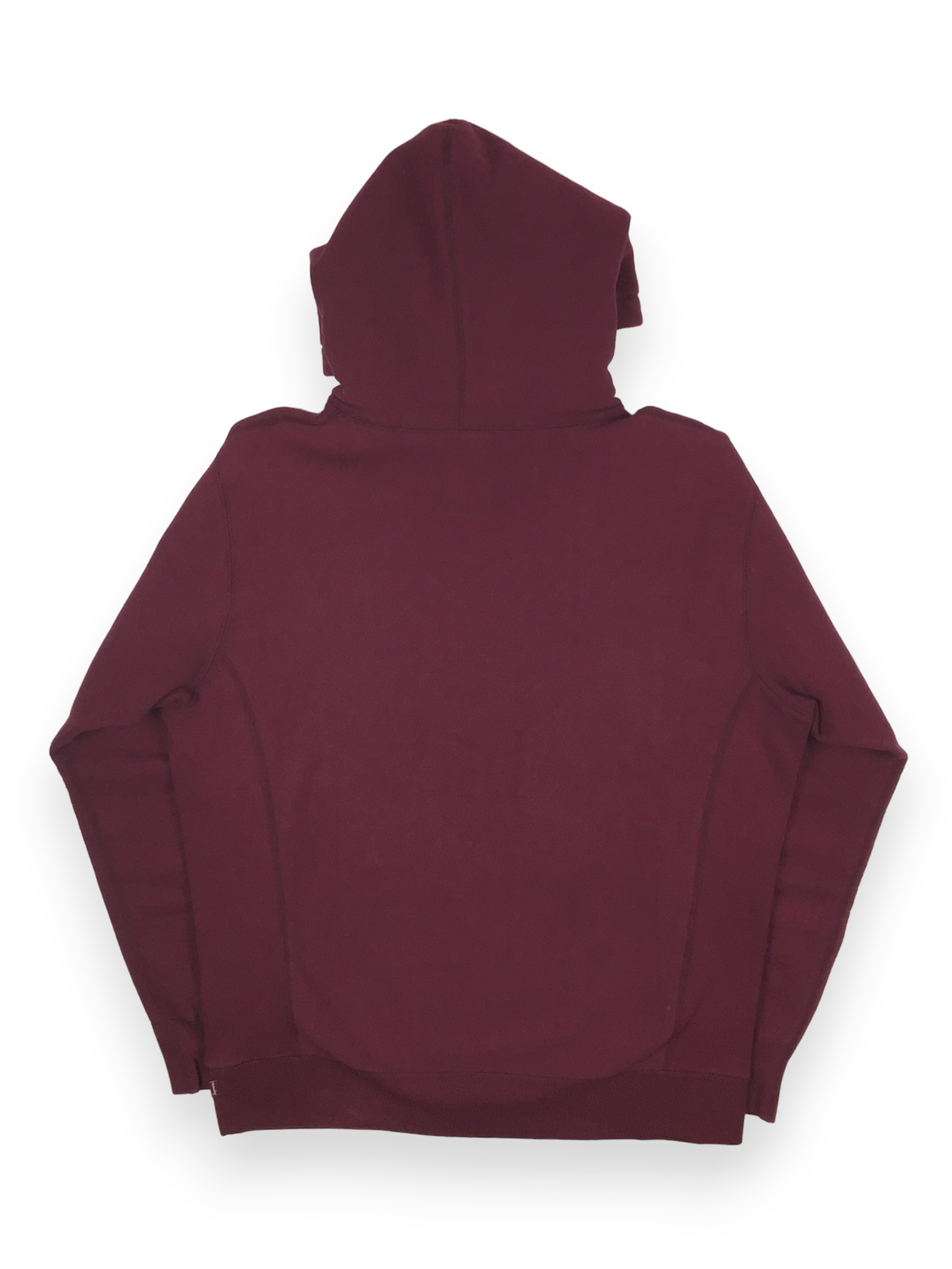 2011 Supreme Burgundy Box Logo Hoodie