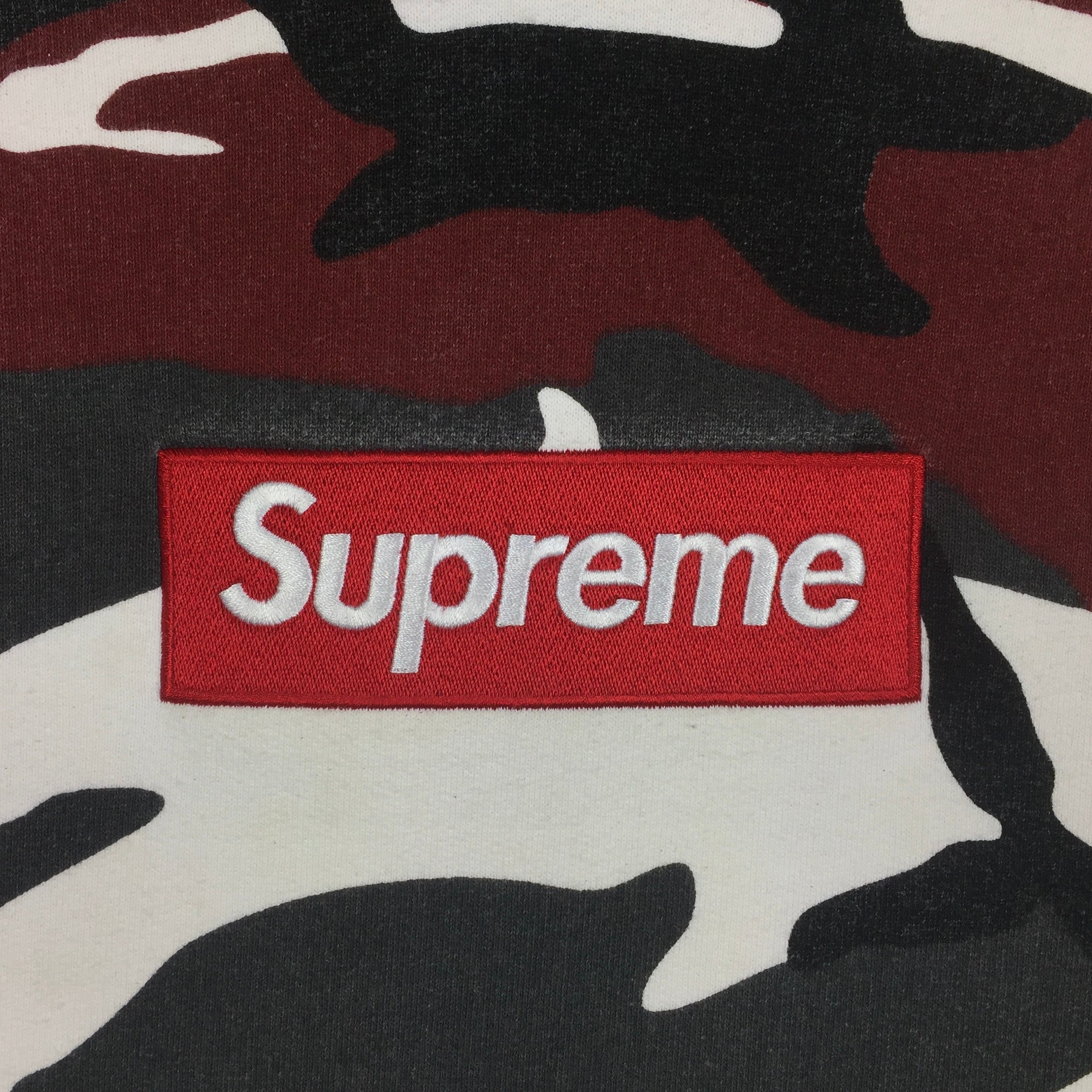 2013 Supreme Urban Camo Box Logo Hoodie