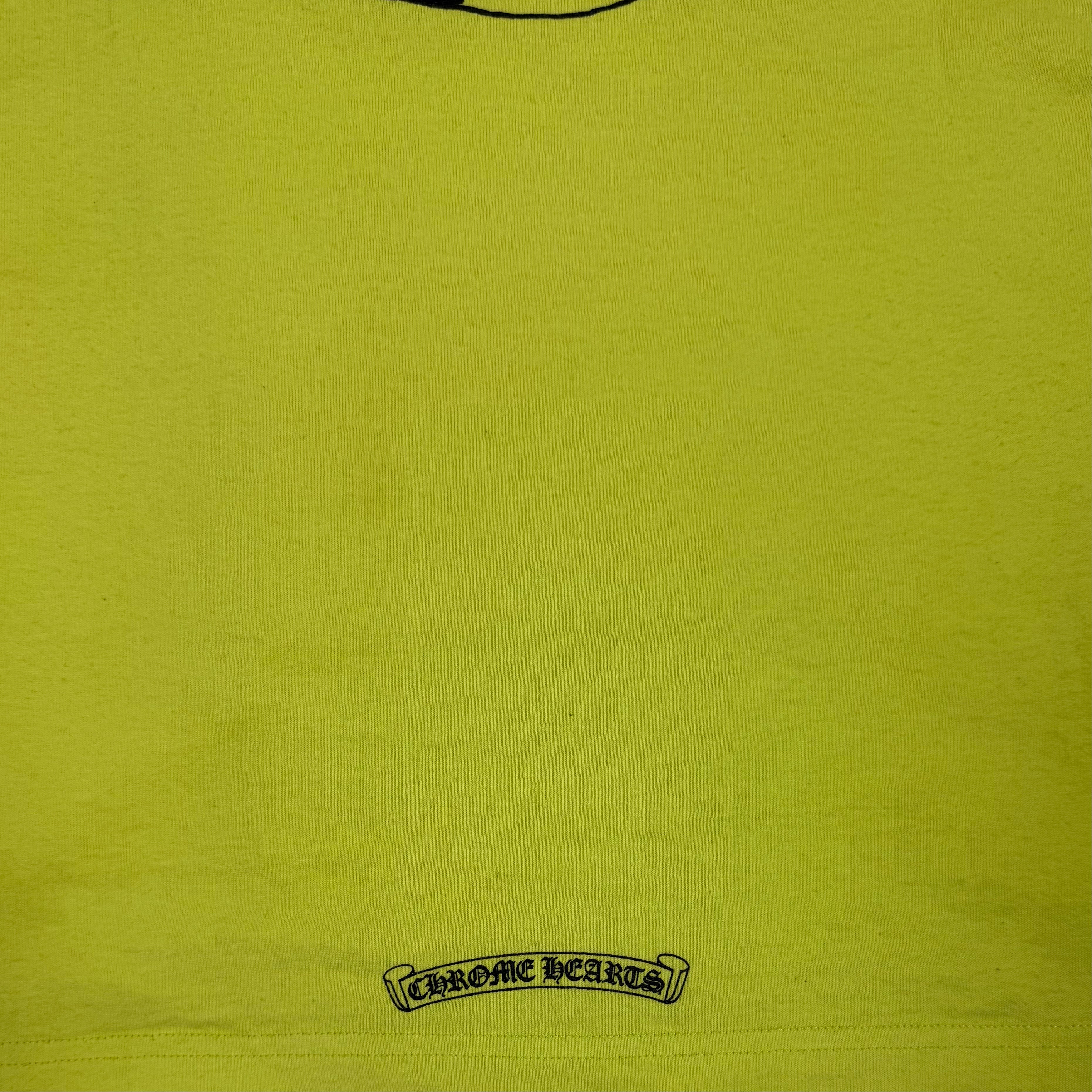 Chrome Hearts Matty Boy Lime Green Link Longsleeve