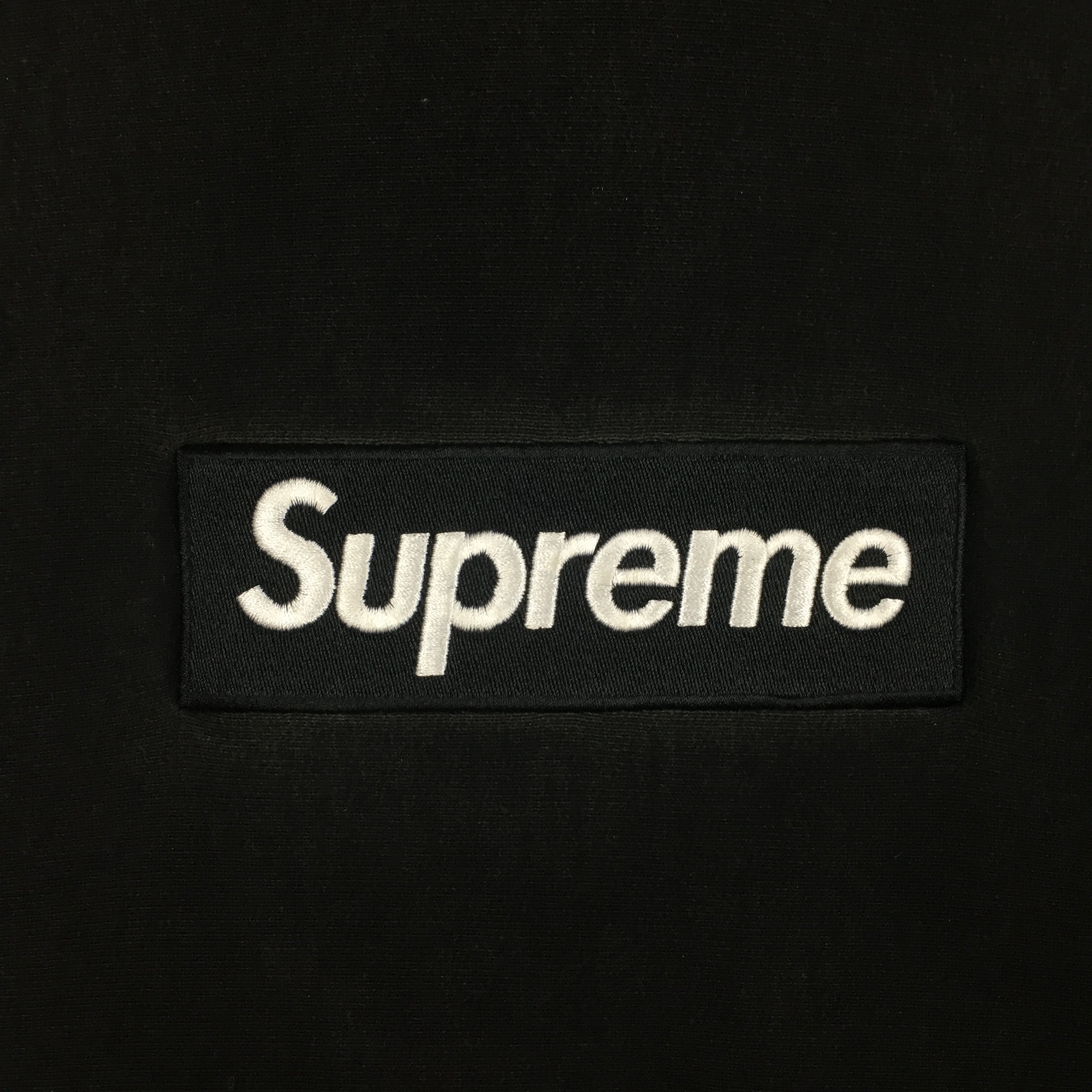 2016 Supreme Black Box Logo Hoodie