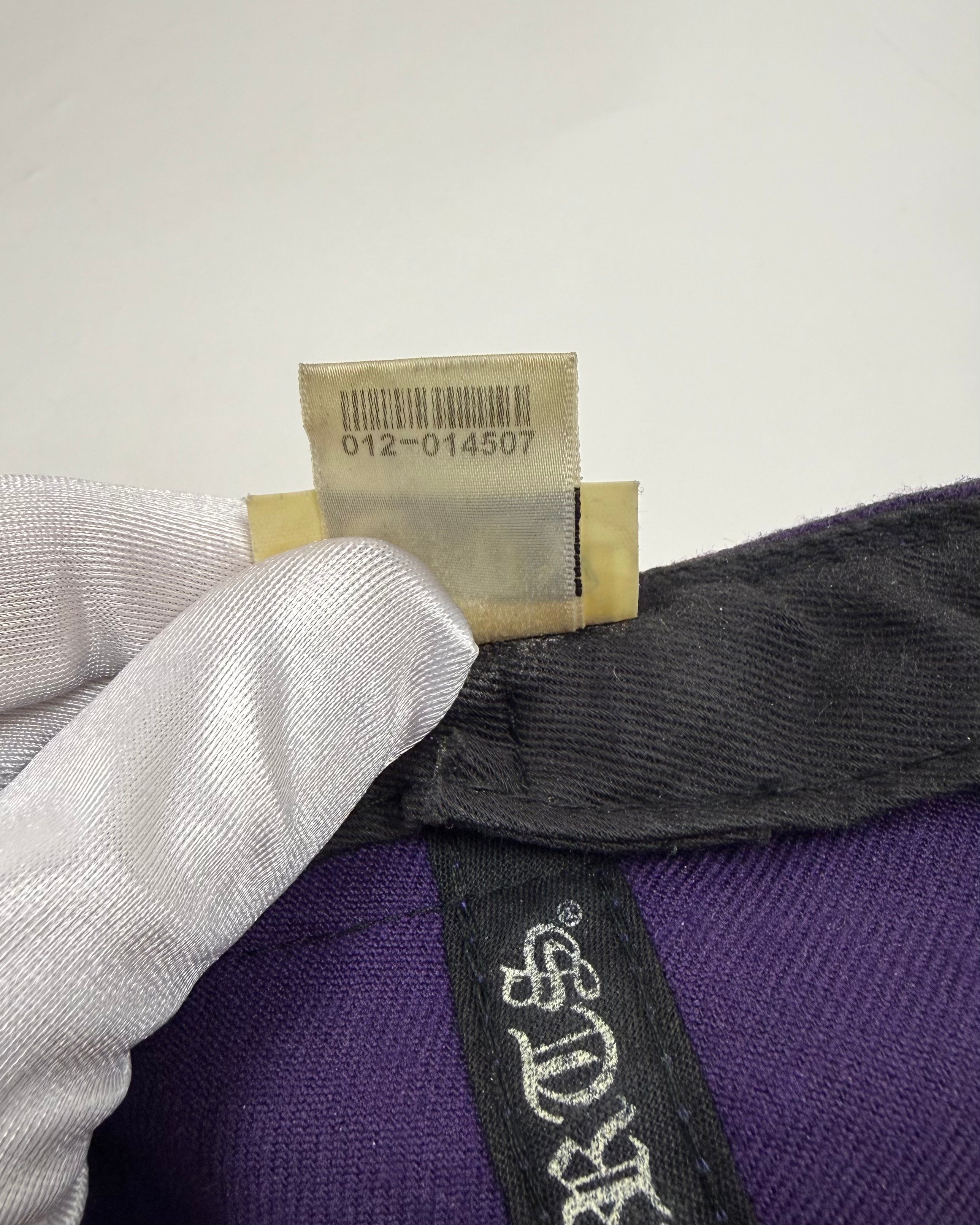 Chrome Hearts CH Purple Yellow Silver Button Cap