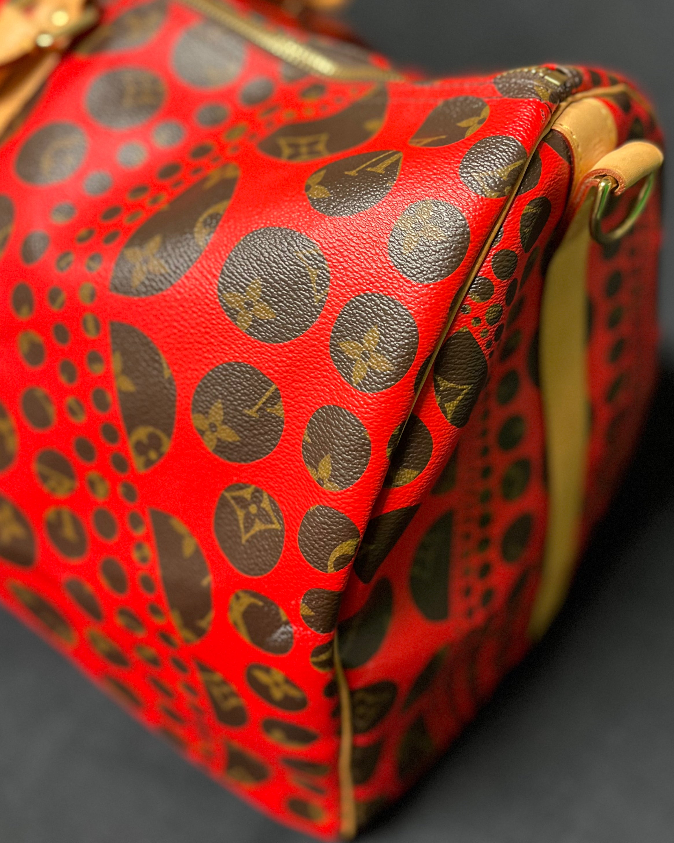 Louis Vuitton x Yayoi Kusama  Monogram Keepall Bandoulière 55 Bag