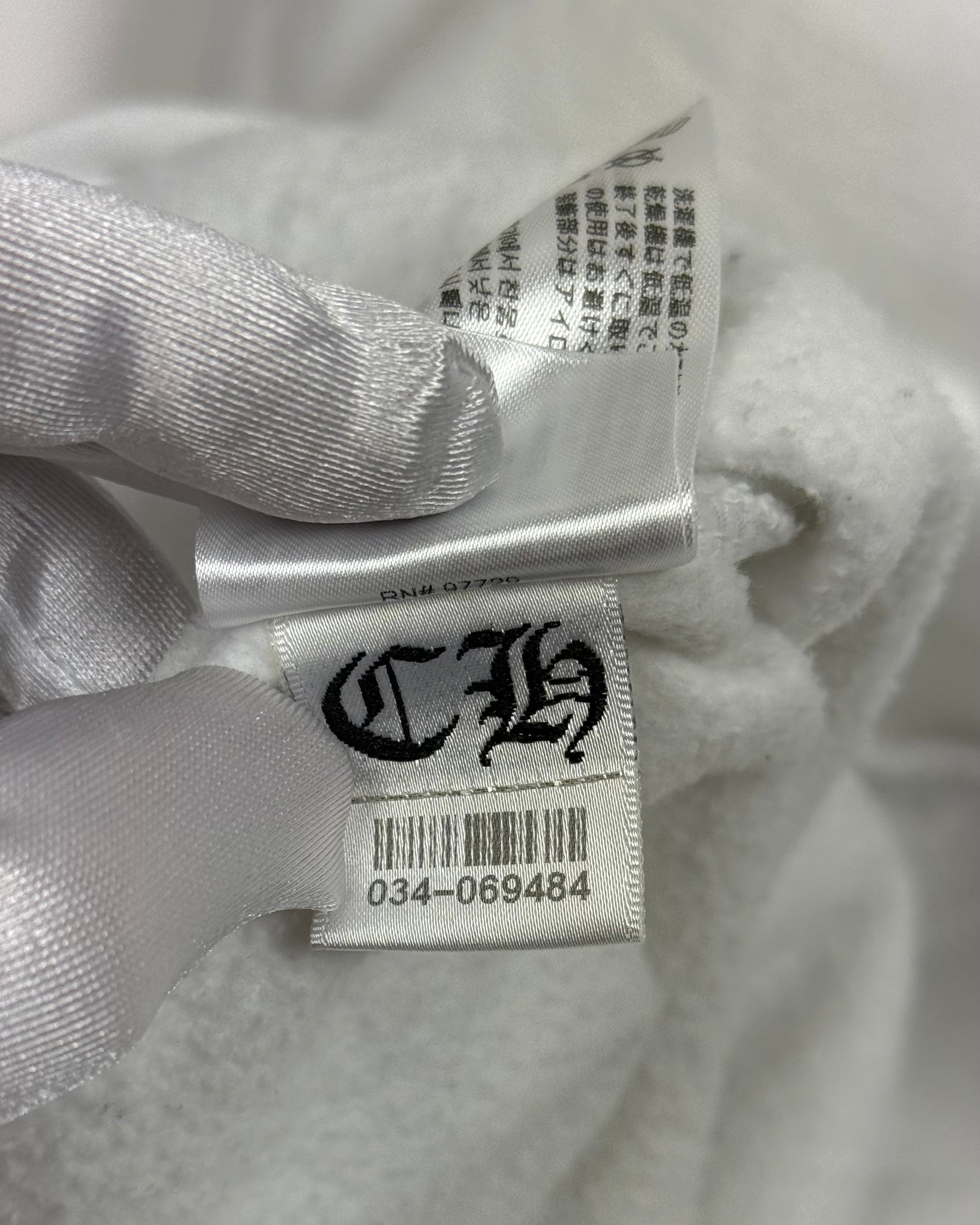 Chrome Hearts Rolling Stones Blue Logo Hoodie