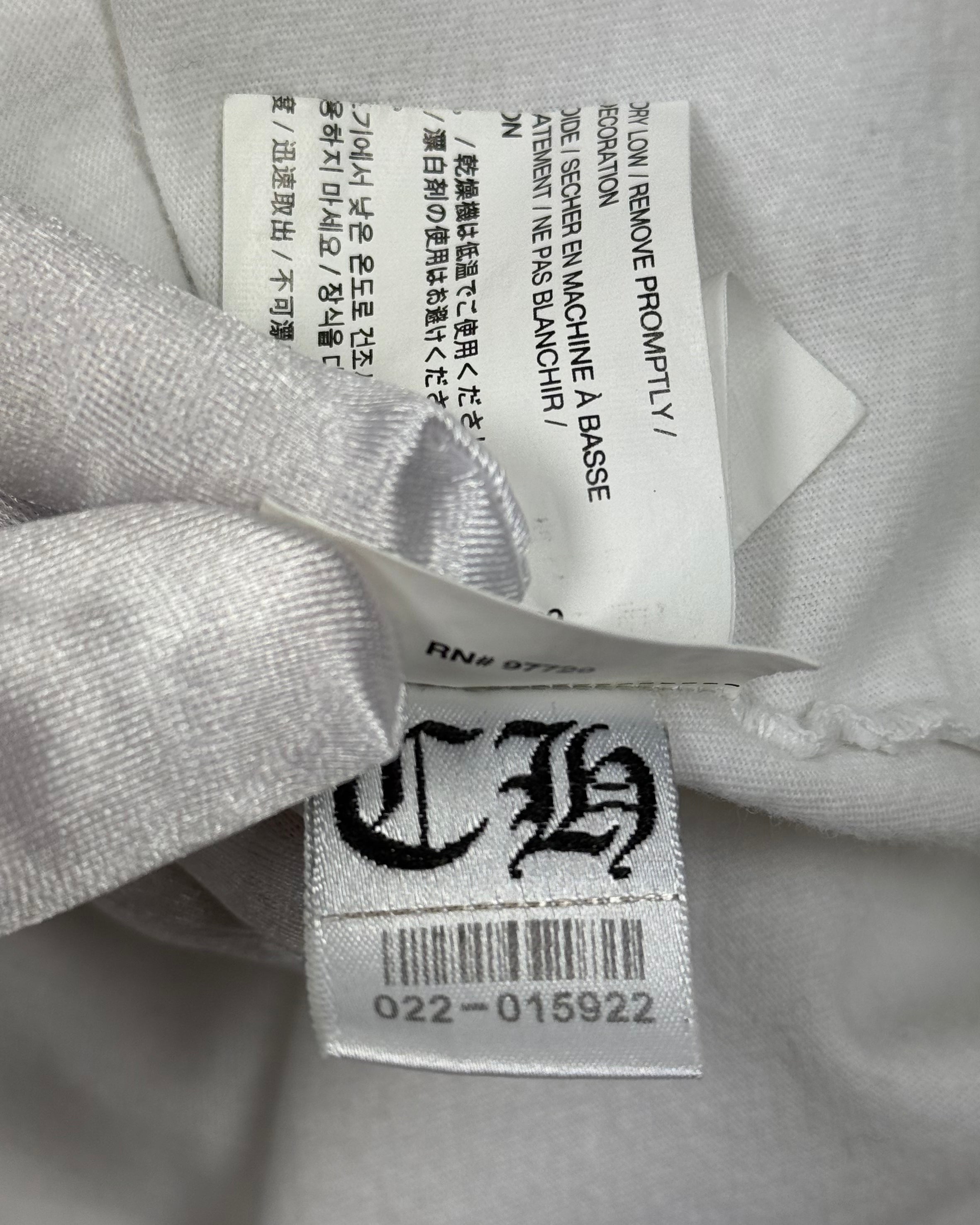 Chrome Hearts Miami Exclusive White Blue Longsleeve