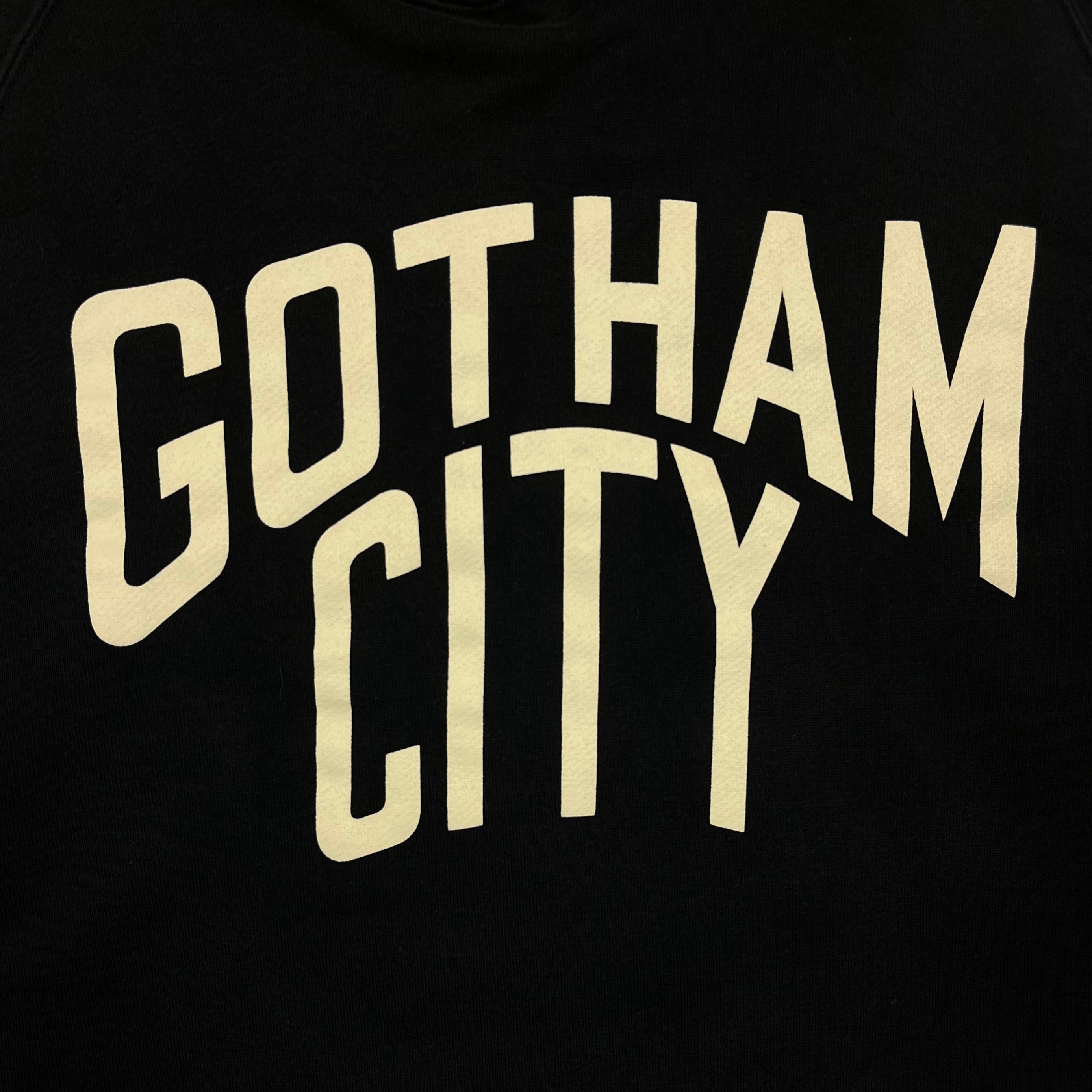 NUMBER (N)INE 2002 Navy Gotham City Hoodie