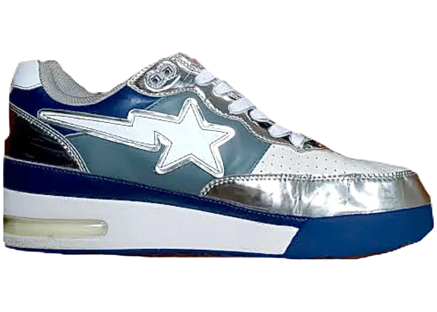 BAPE Bapesta Roadsta Chrome Navy