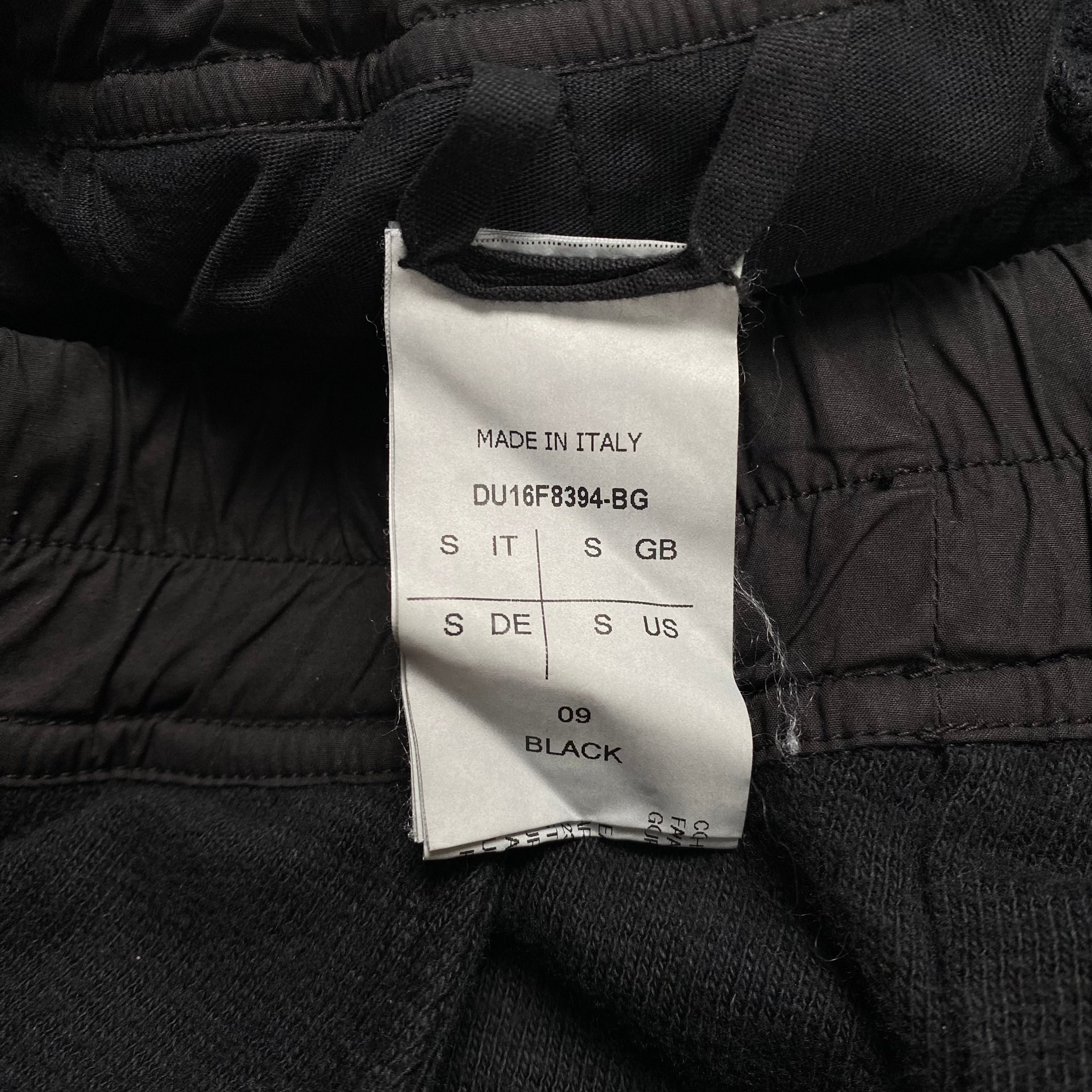 Rick Owens Black Darkshdw Joggers