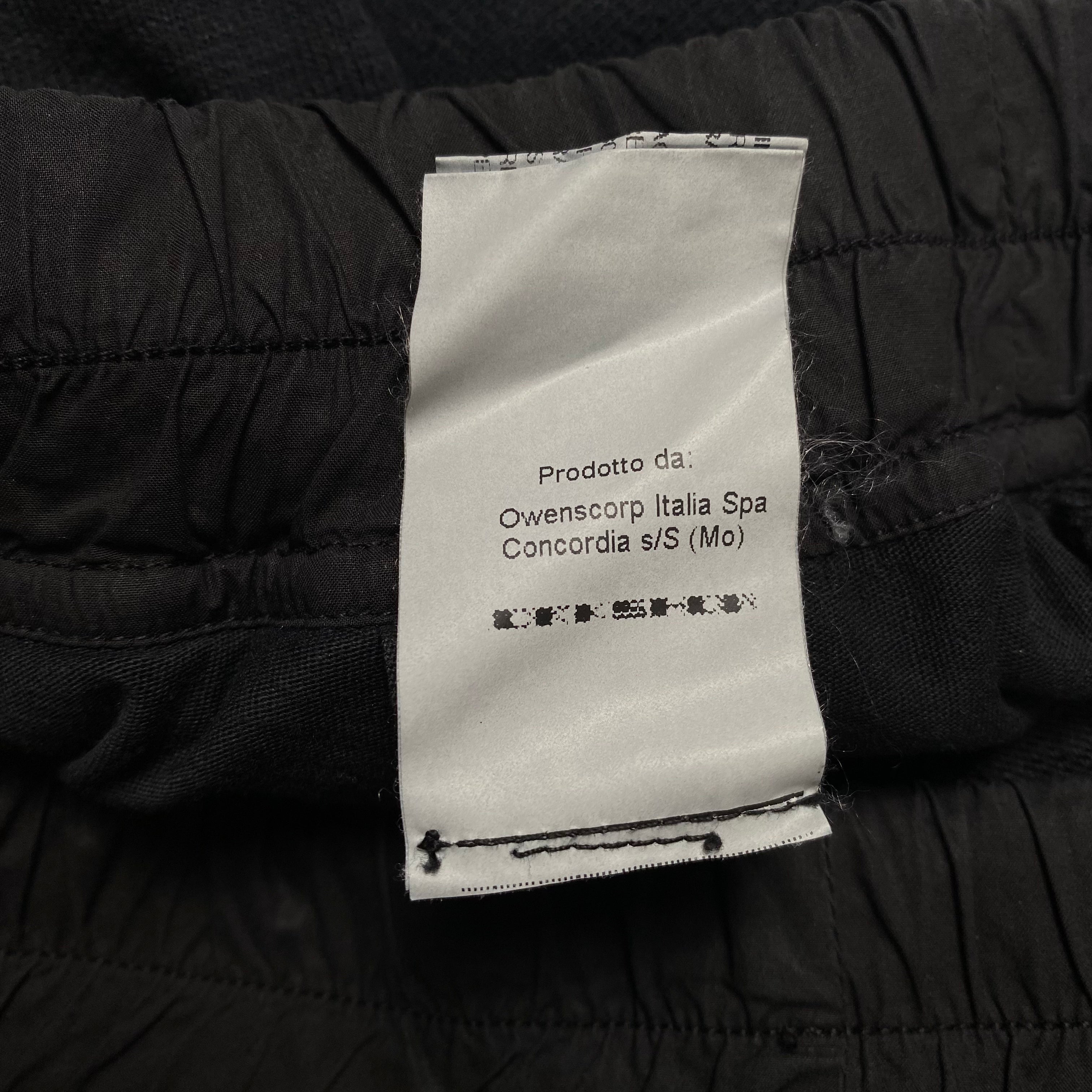 Rick Owens Black Darkshdw Joggers