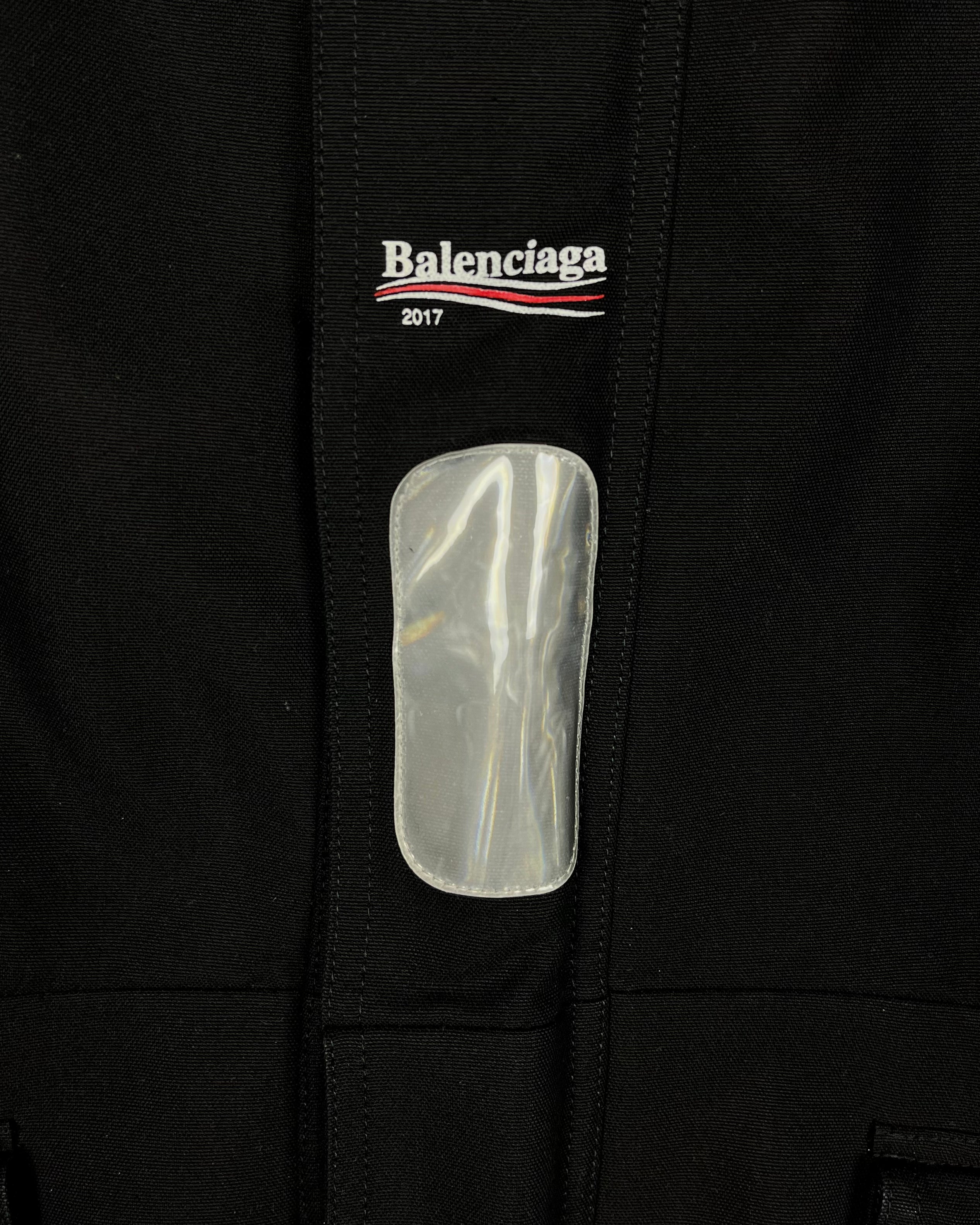 Balenciaga Black C Shape Puffer