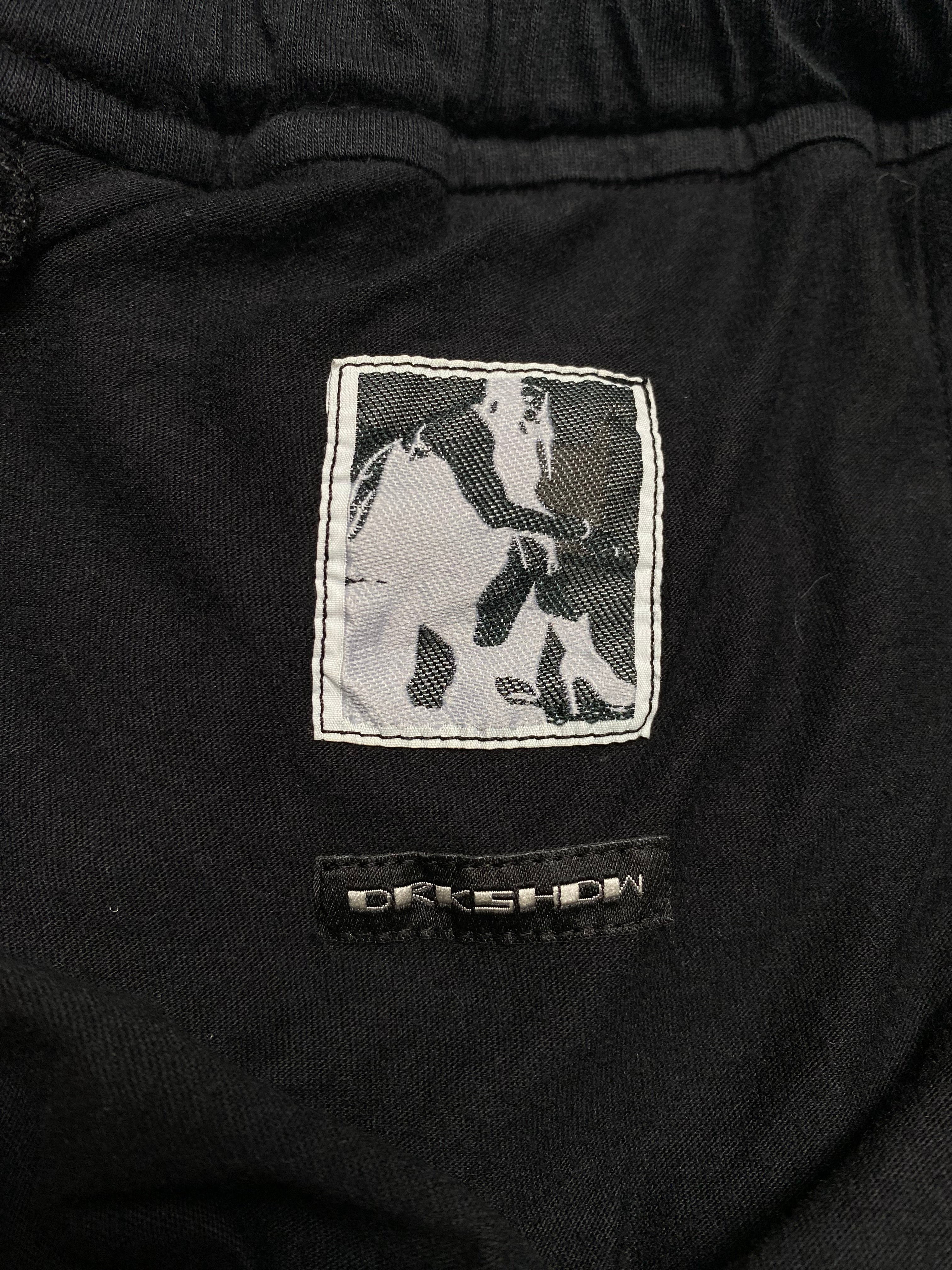 Rick Owens Black Darkshdw Joggers