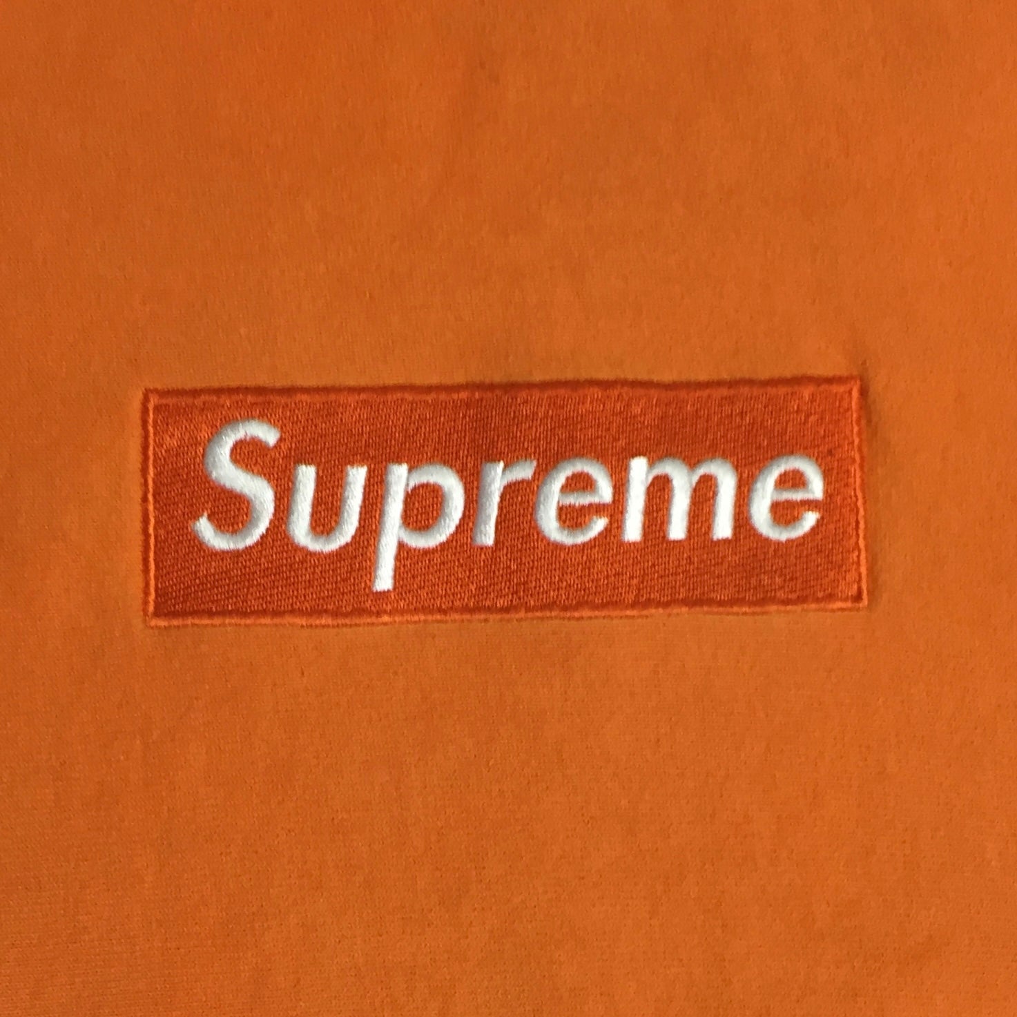 2000 Supreme Orange Box Logo Hoodie