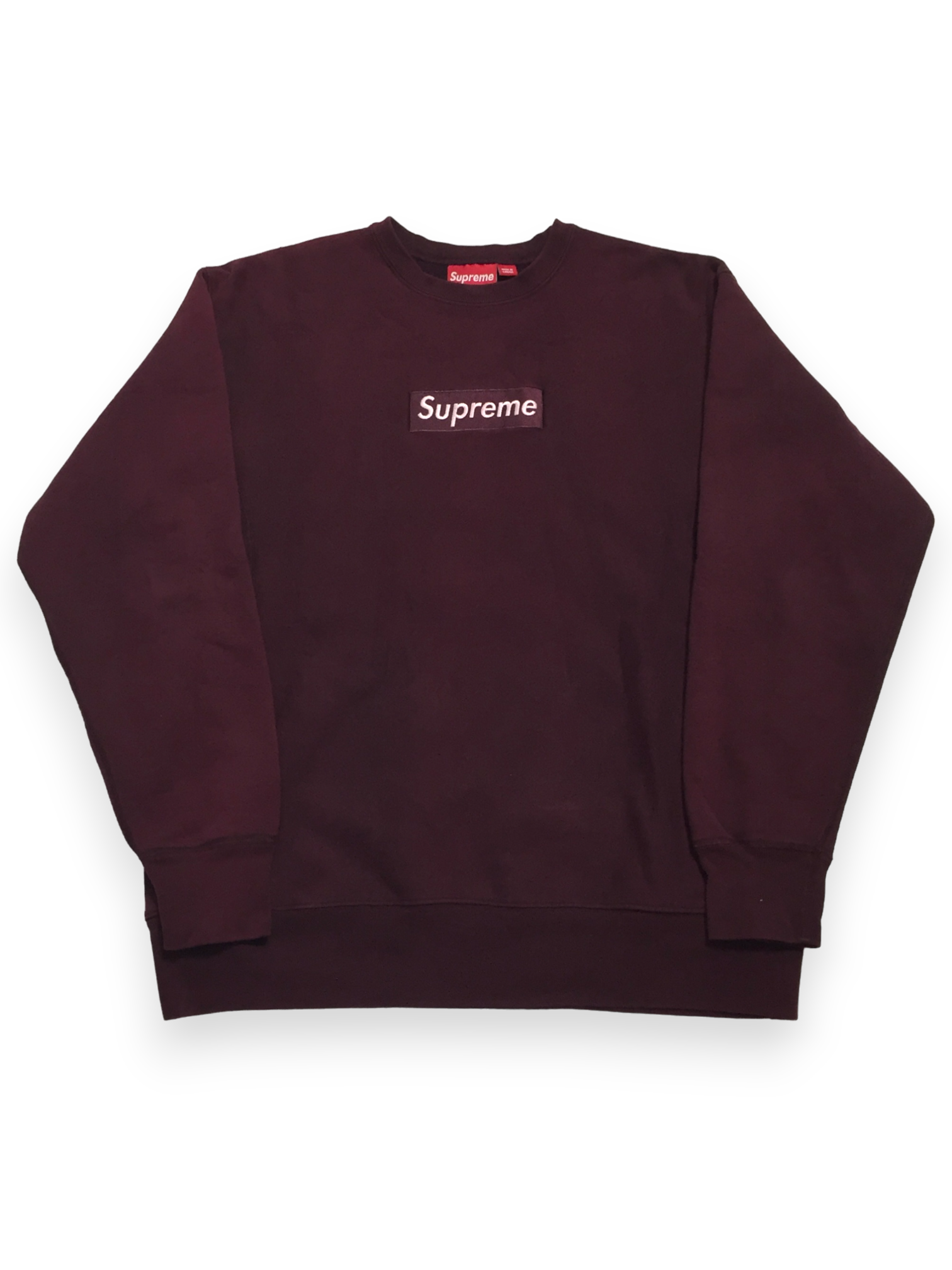 1999 Supreme Wine Box Logo Crewneck