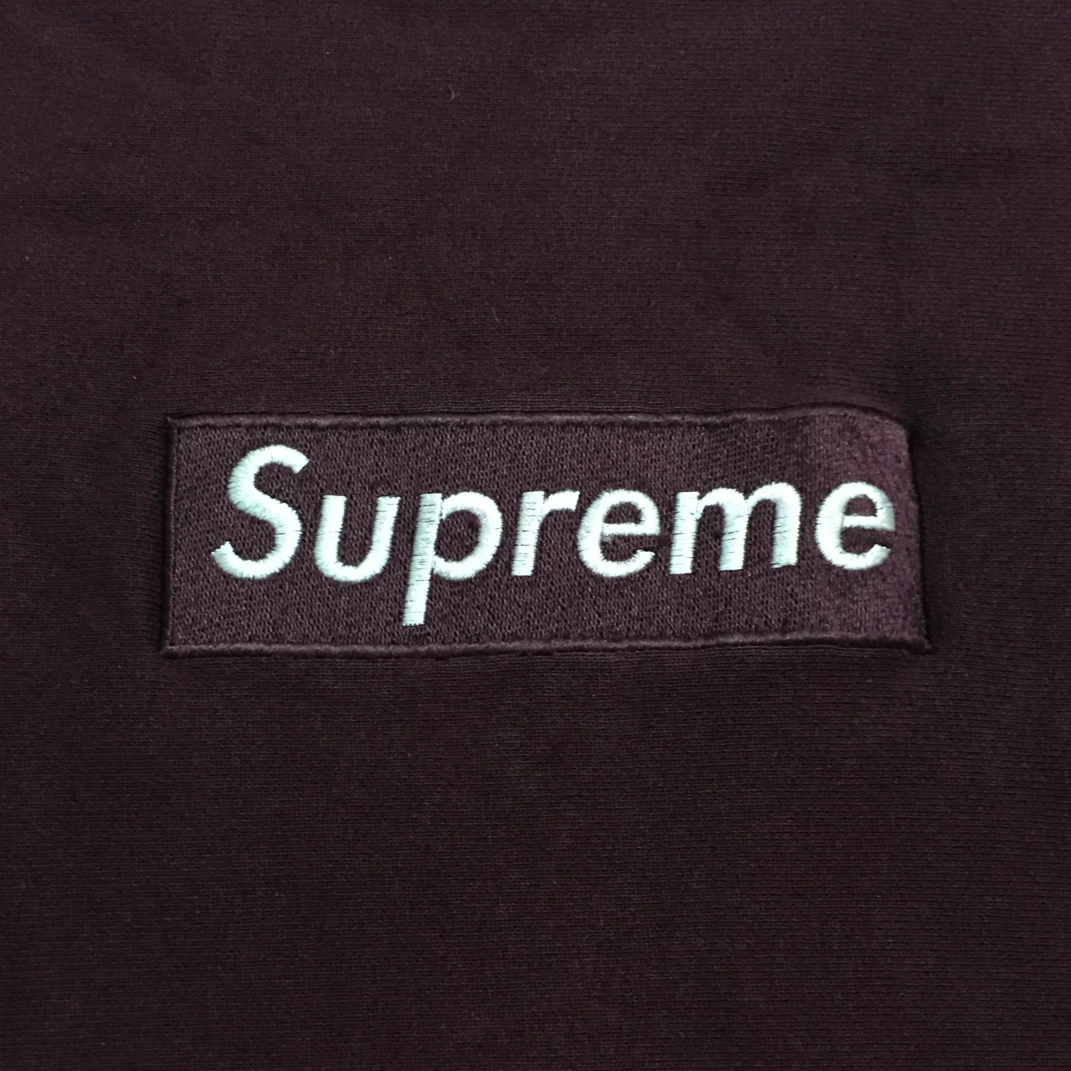 1999 Supreme Wine Box Logo Crewneck