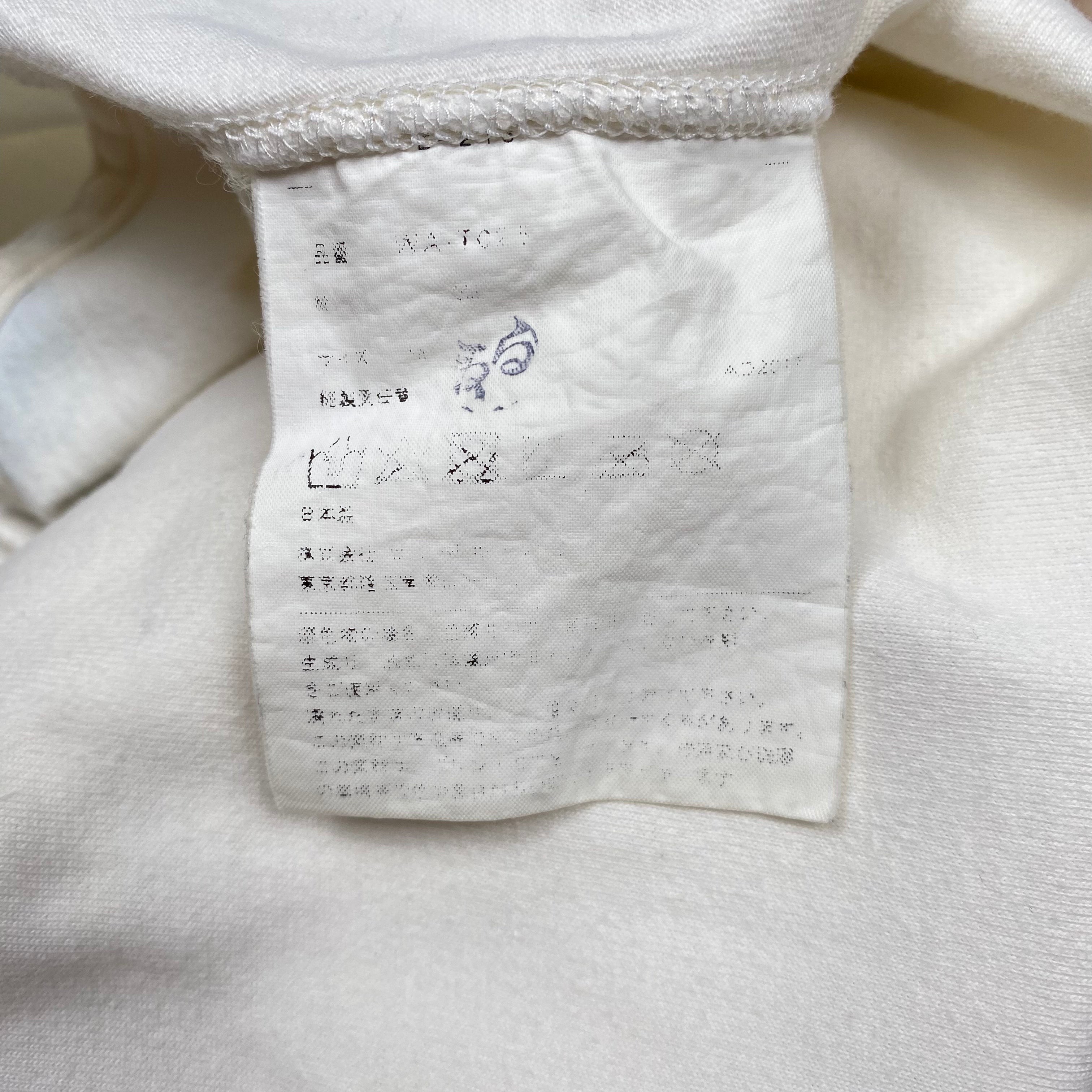 Junya Watanabe White Paint Splatter Tee