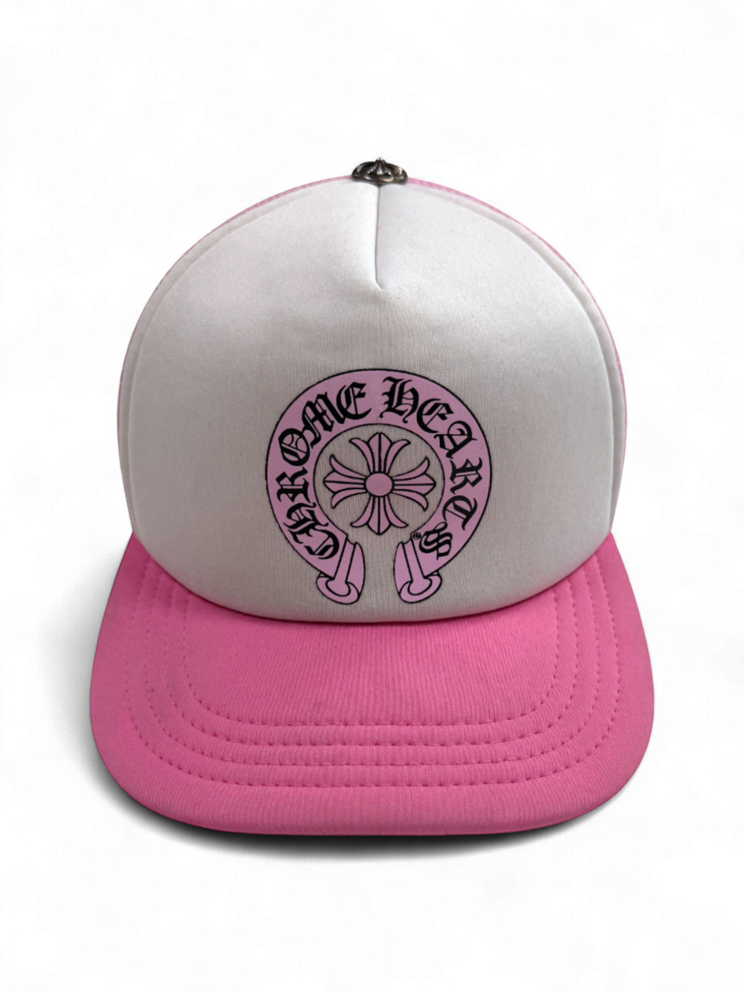 Chrome Hearts Pink Matty Boy Sex Records Horseshoe Cap