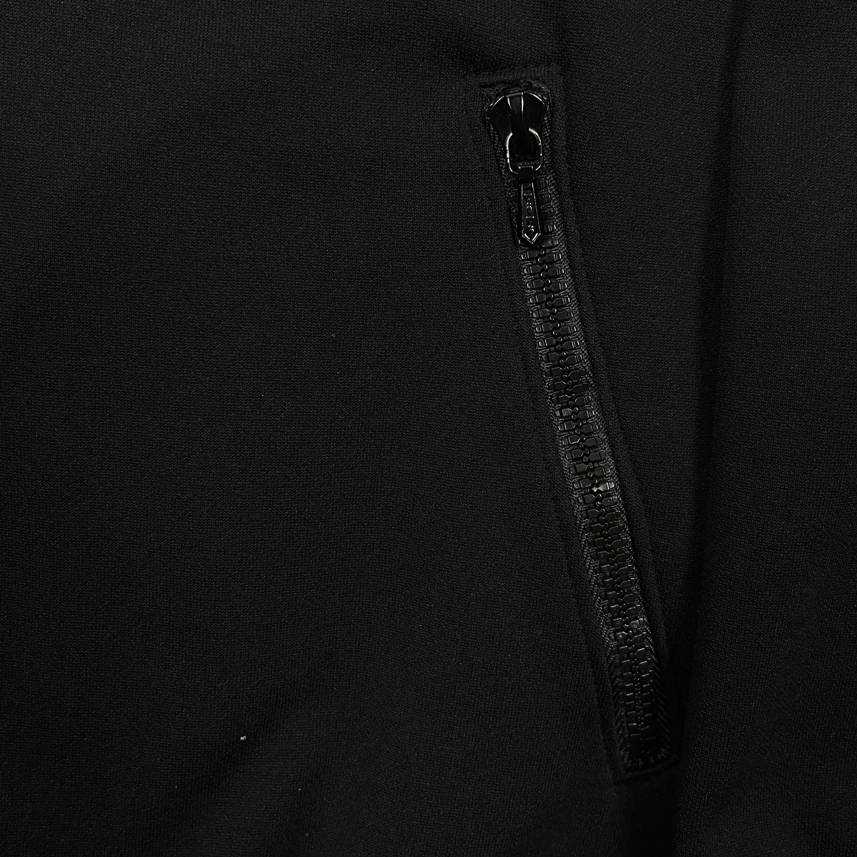 NUMBER (N)INE 2004 Black Skull Track Top Jacket