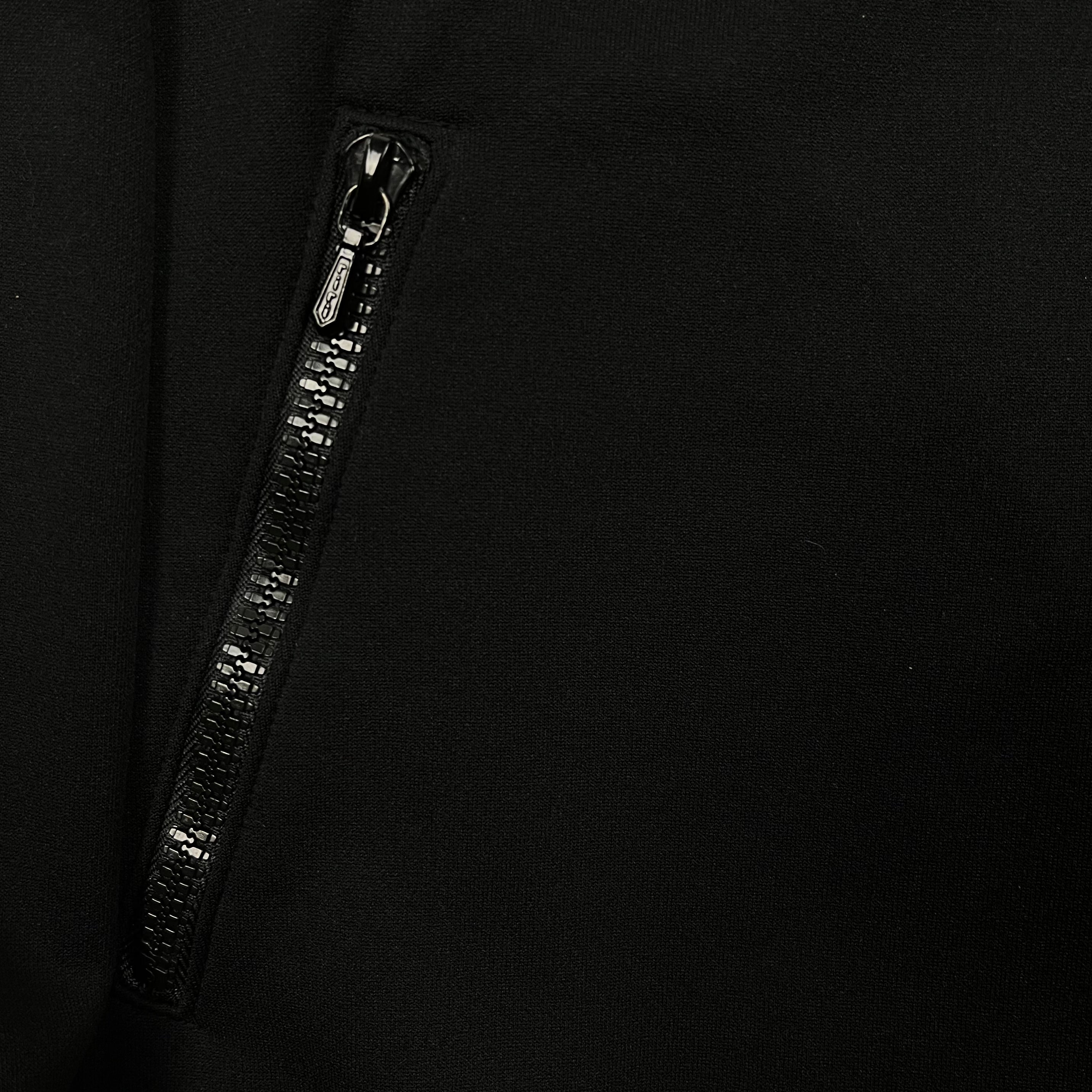 NUMBER (N)INE 2004 Black Skull Track Top Jacket