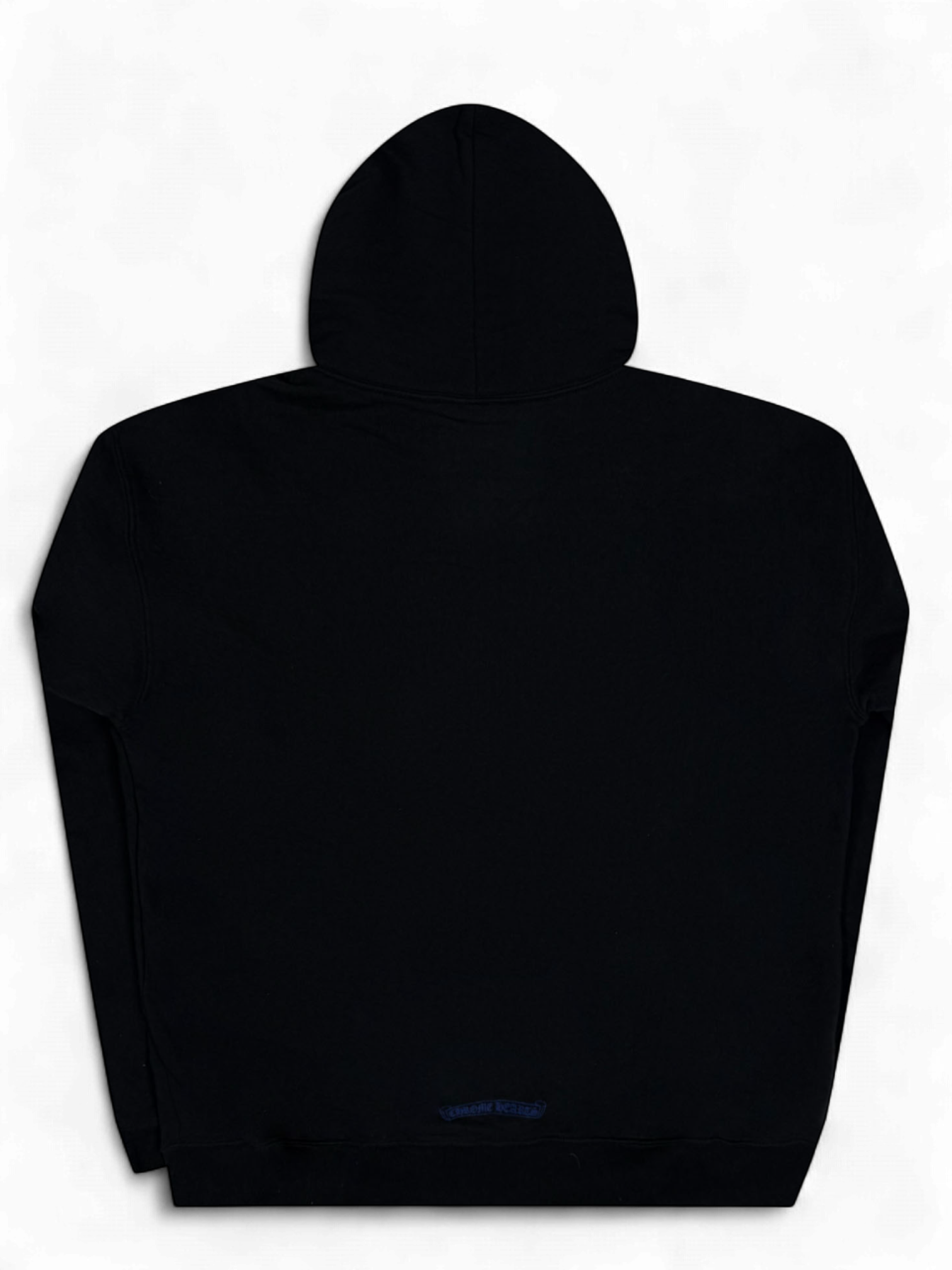Chrome Hearts Black Blue Thermal Zip Up Hoodie