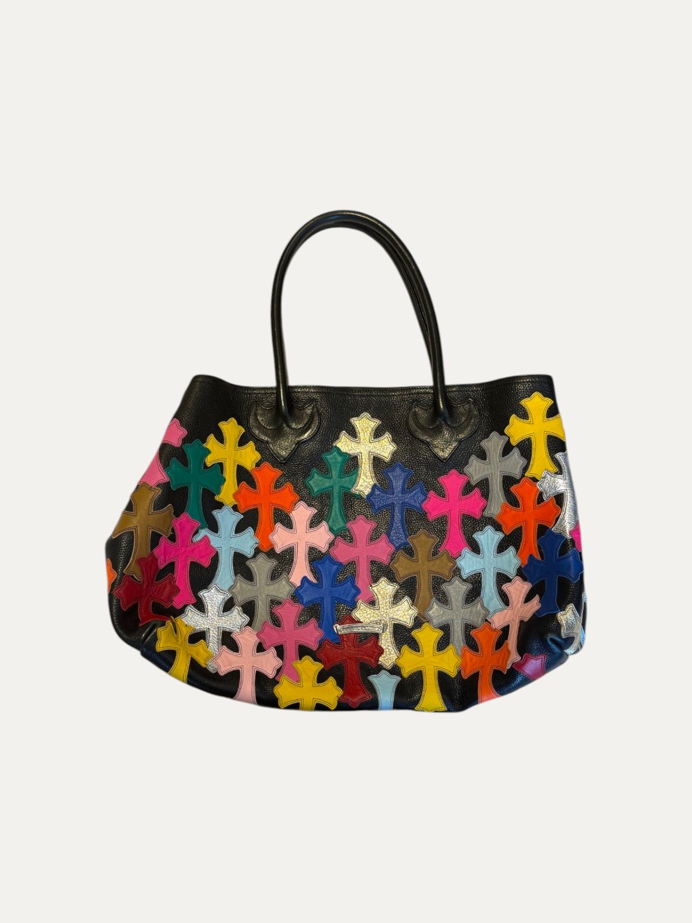 Chrome Hearts Multi Colour Cemetery Cross Handbag