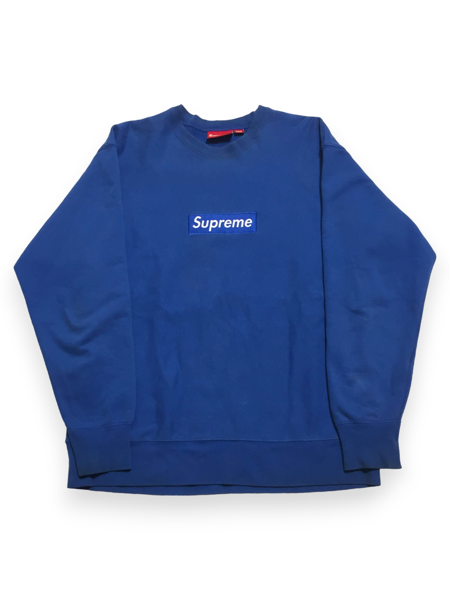 2006 Supreme Royal Blue Box Logo Crewneck