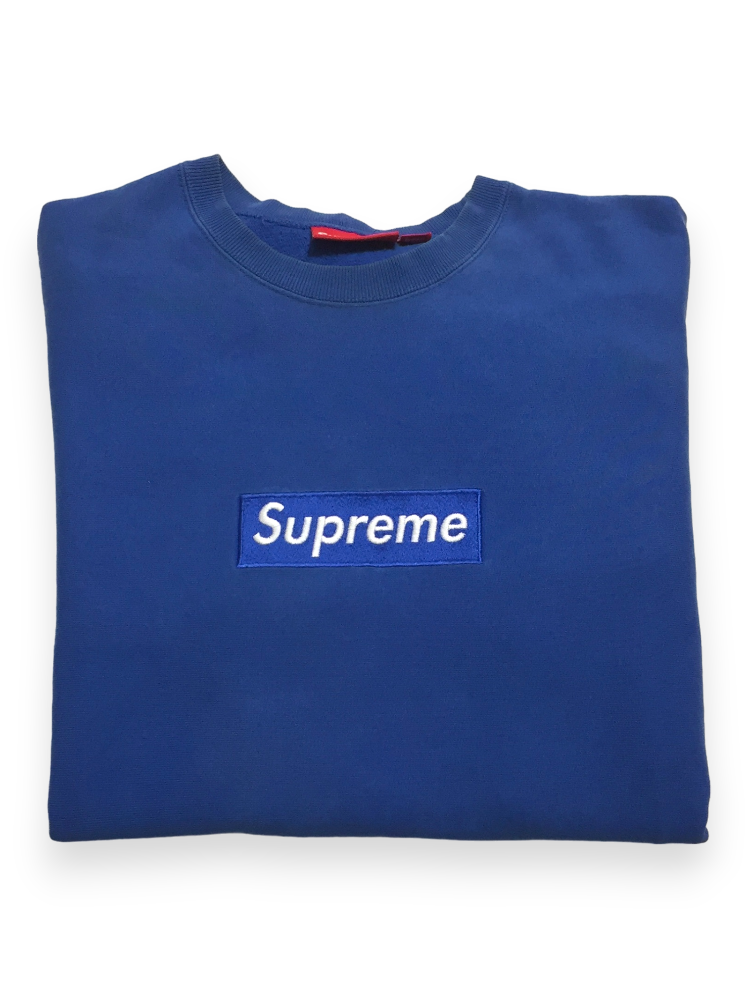2006 Supreme Royal Blue Box Logo Crewneck