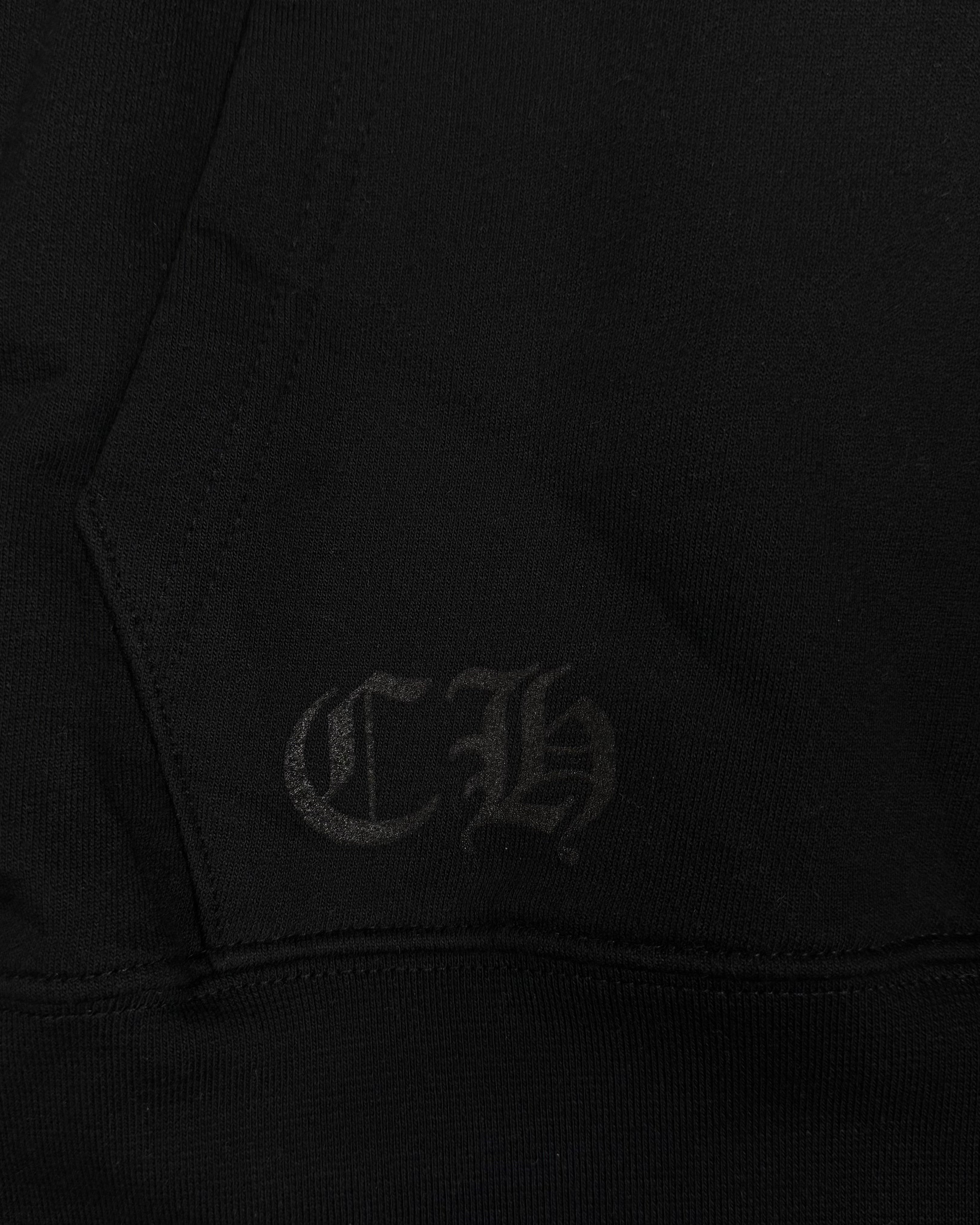 Chrome Hearts Black Thermal Horseshoe Zip Up Hoodie