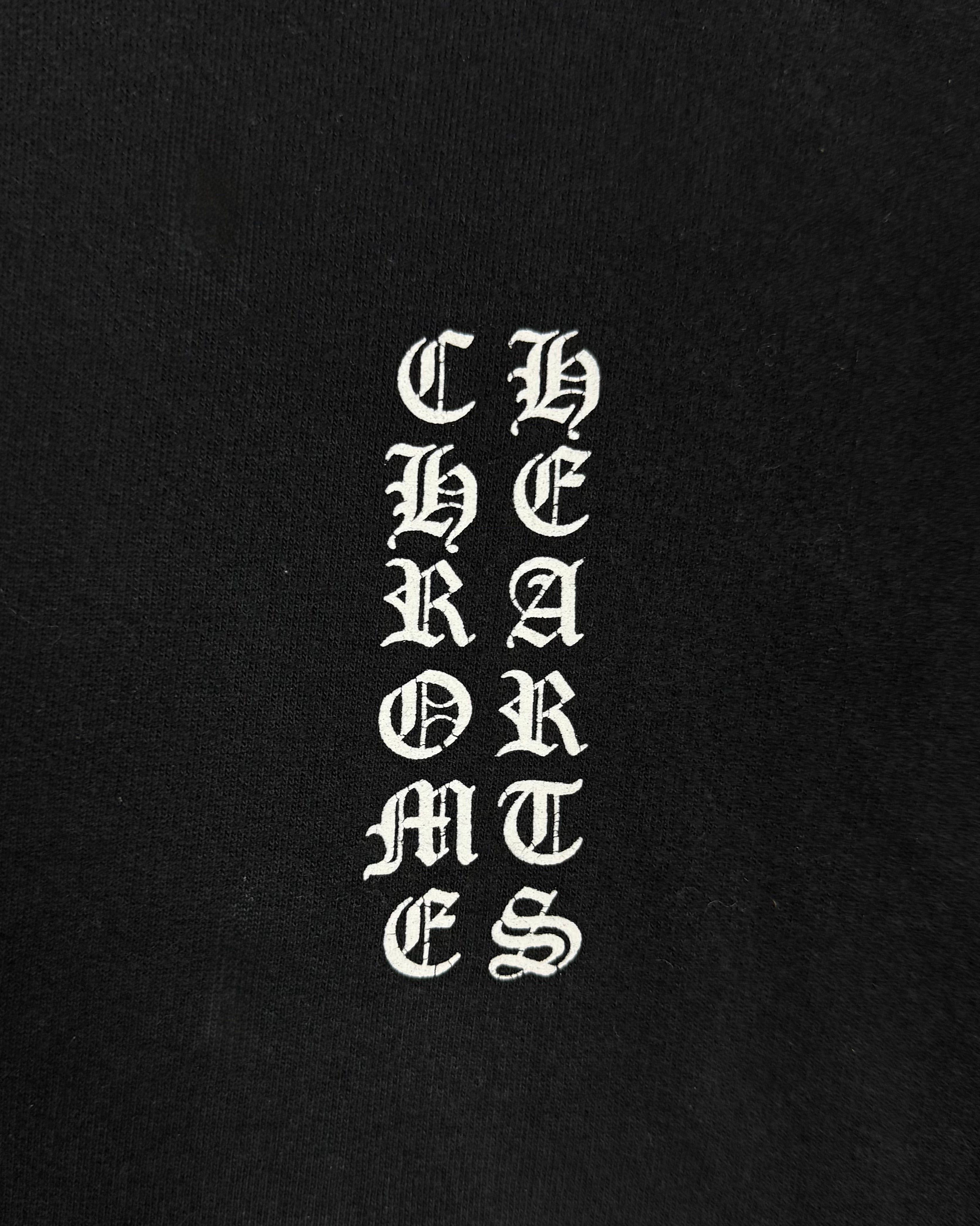 Chrome Hearts Vintage “Fuck You” Logo Hoodie Black