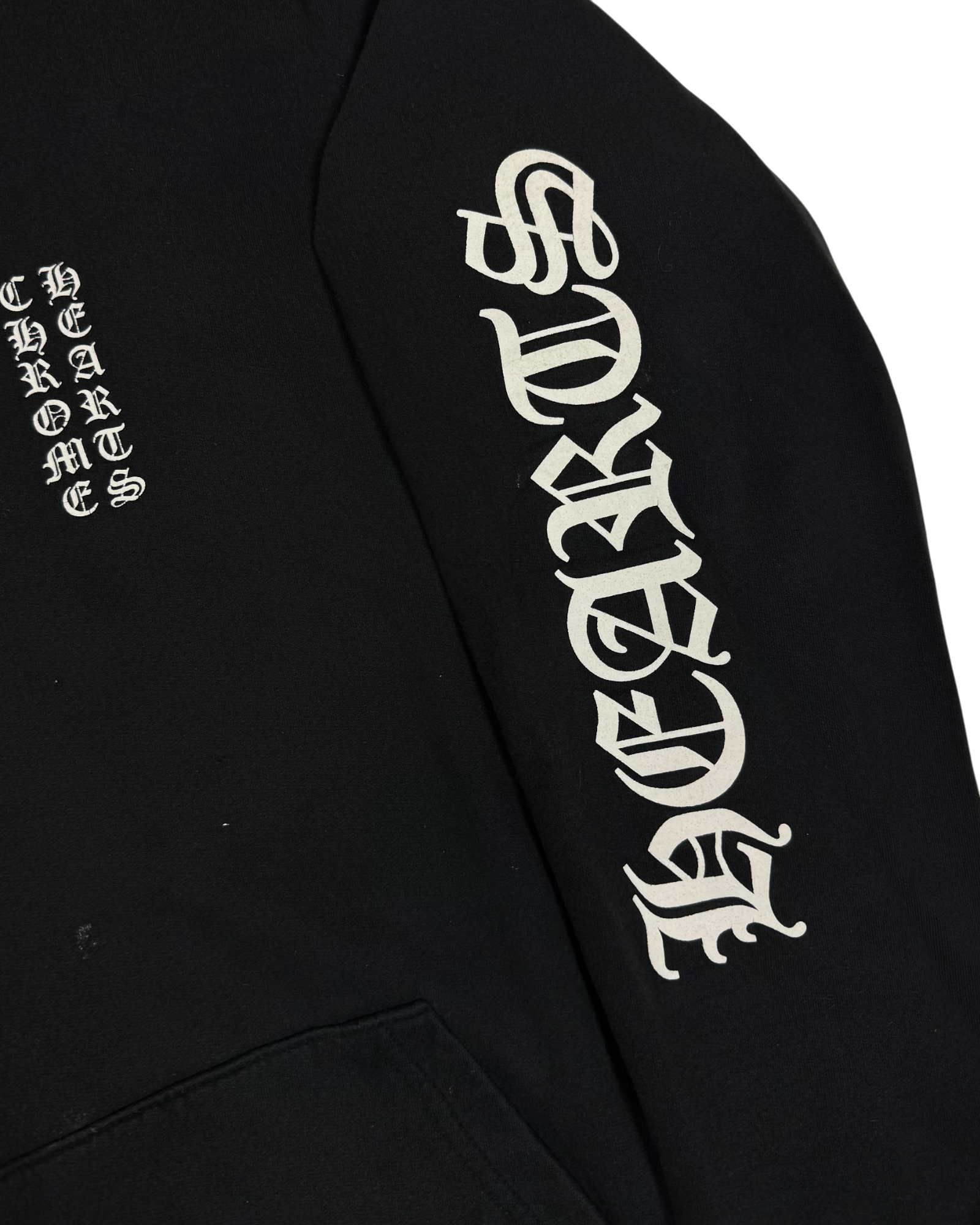 Chrome Hearts Black Vintage Fuck You Logo Hoodie